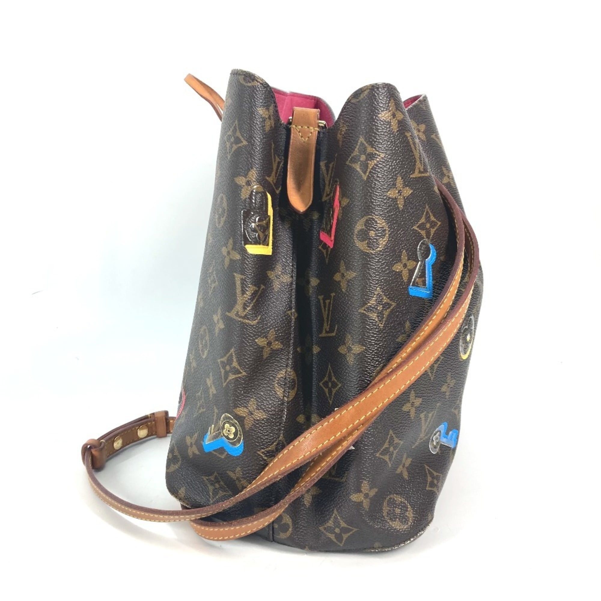 Louis Vuitton Brown Monogram Canvas Shoulder Bag (Pre-Owned)