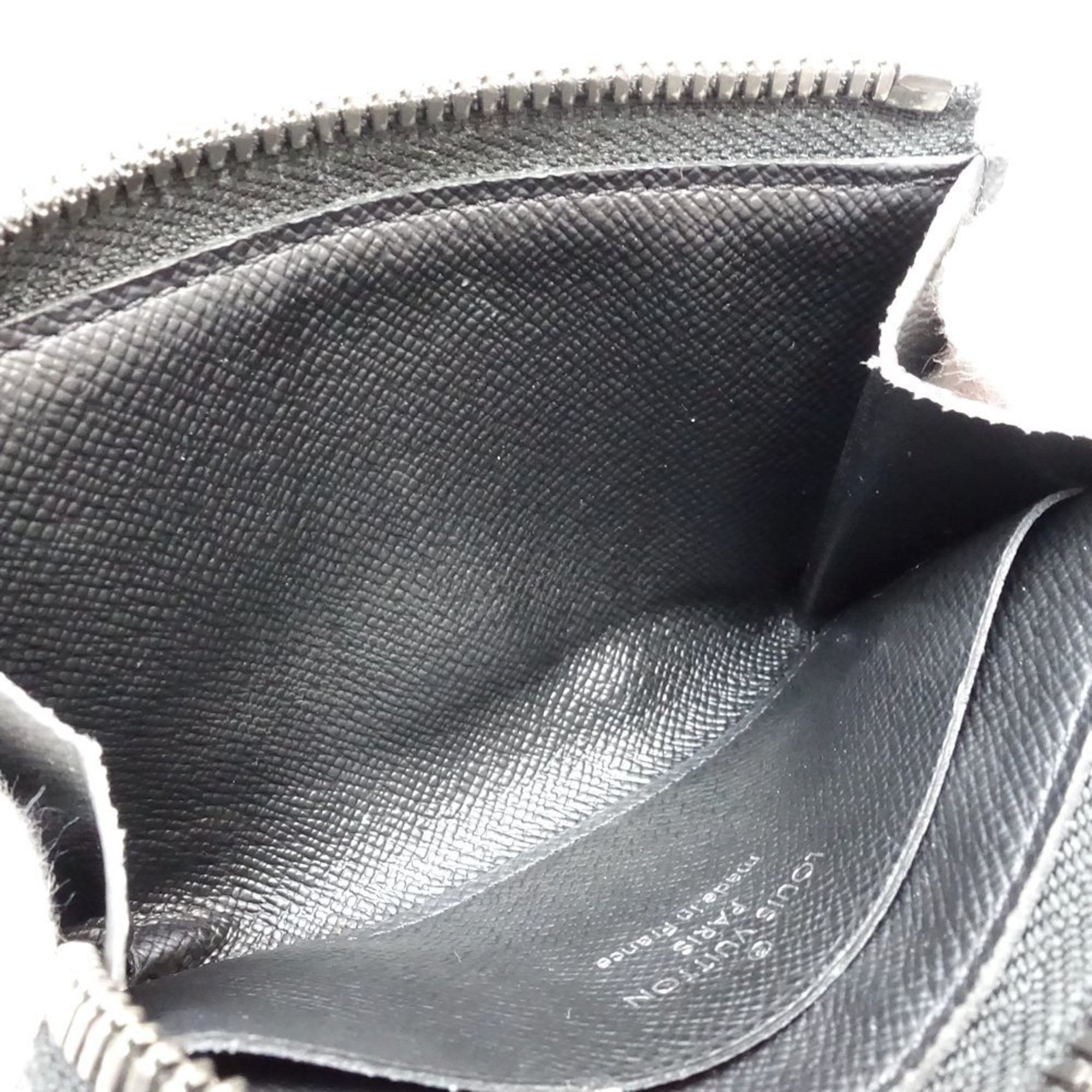 Louis Vuitton Black Monogram Eclipse Canvas Coin Purse/Coin Case (Pre-Owned)