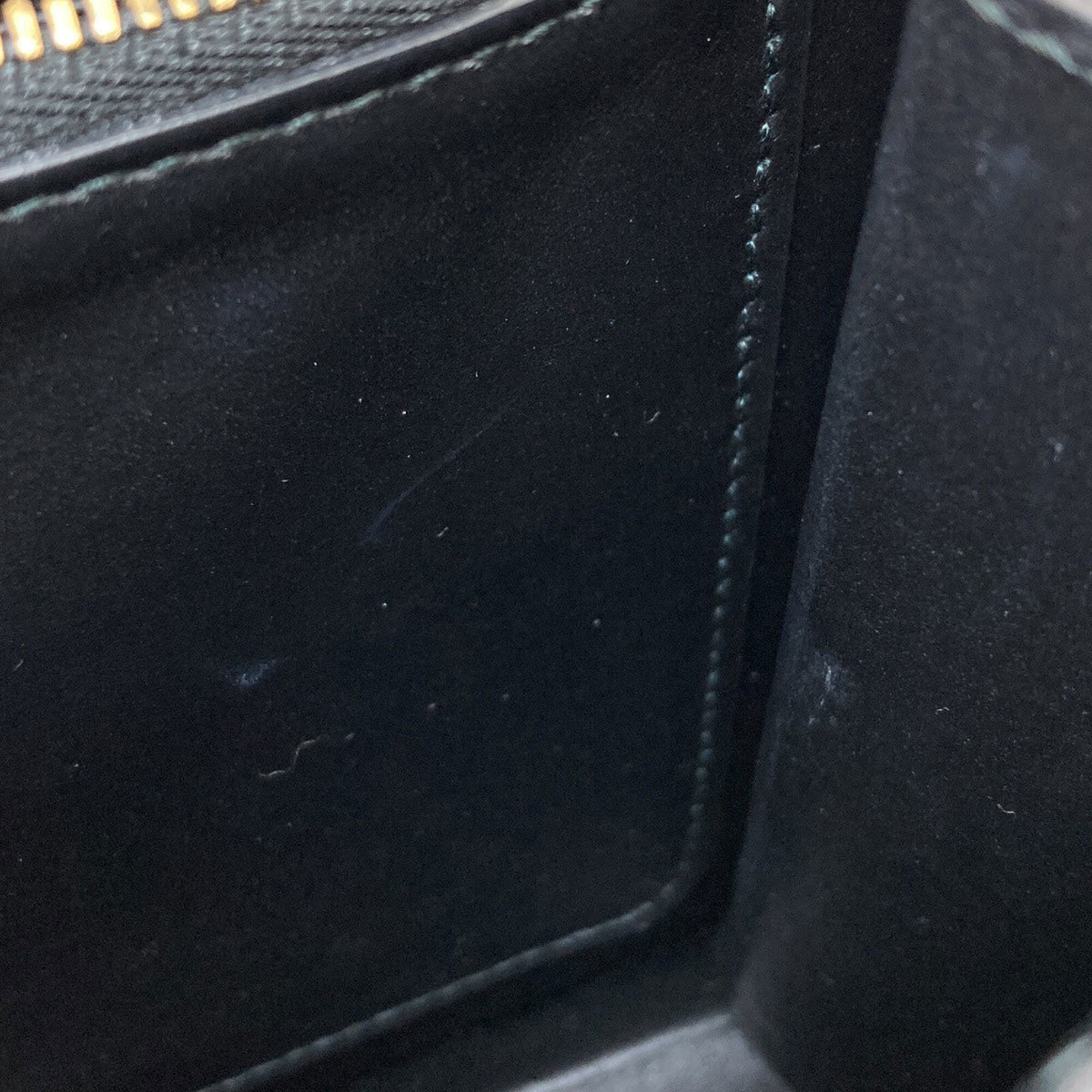 Salvatore Ferragamo Black Leather Shoulder Bag (Pre-Owned)