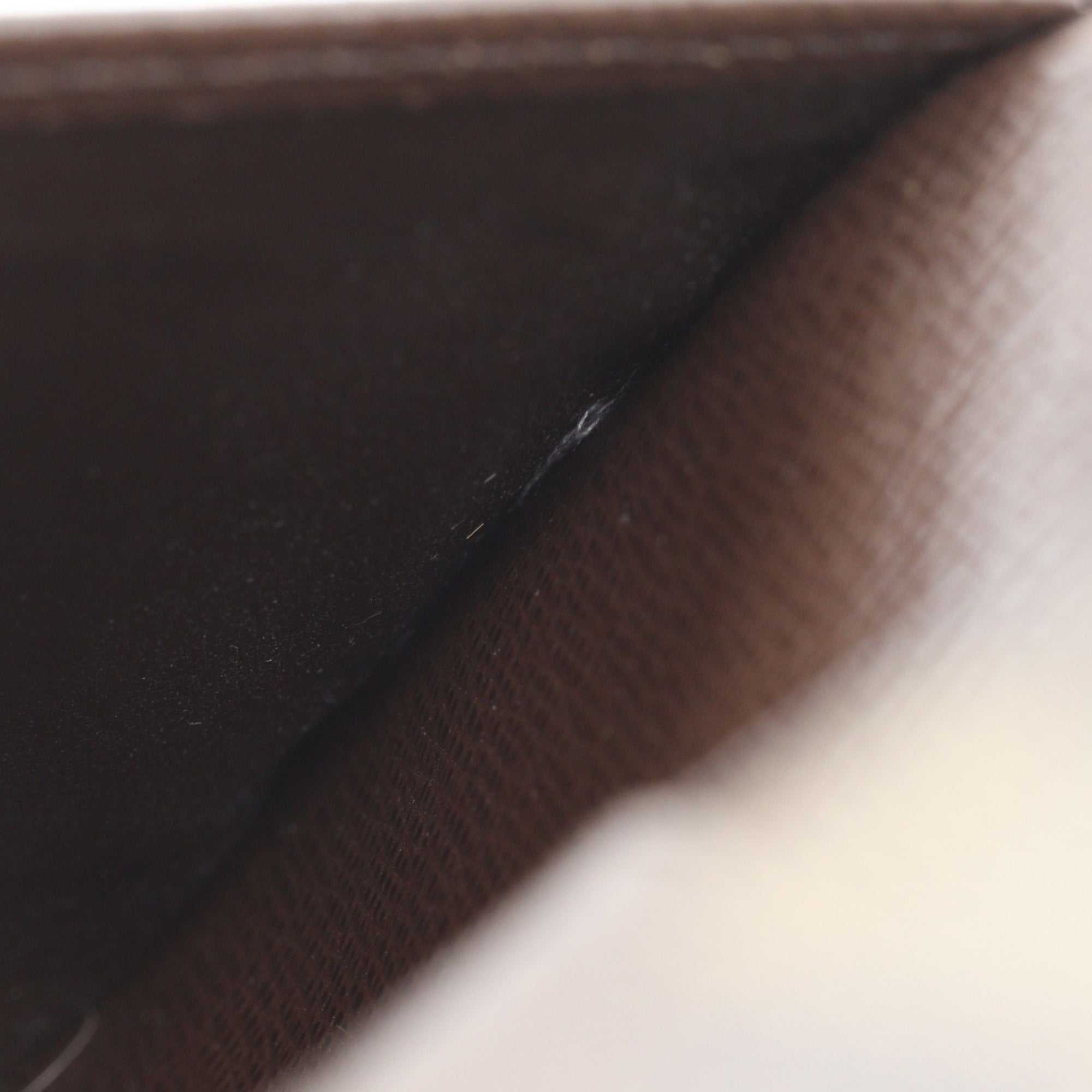 Louis Vuitton Damier Brown Damier Canvas Long Wallet (Bi-Fold) (Pre-Owned)