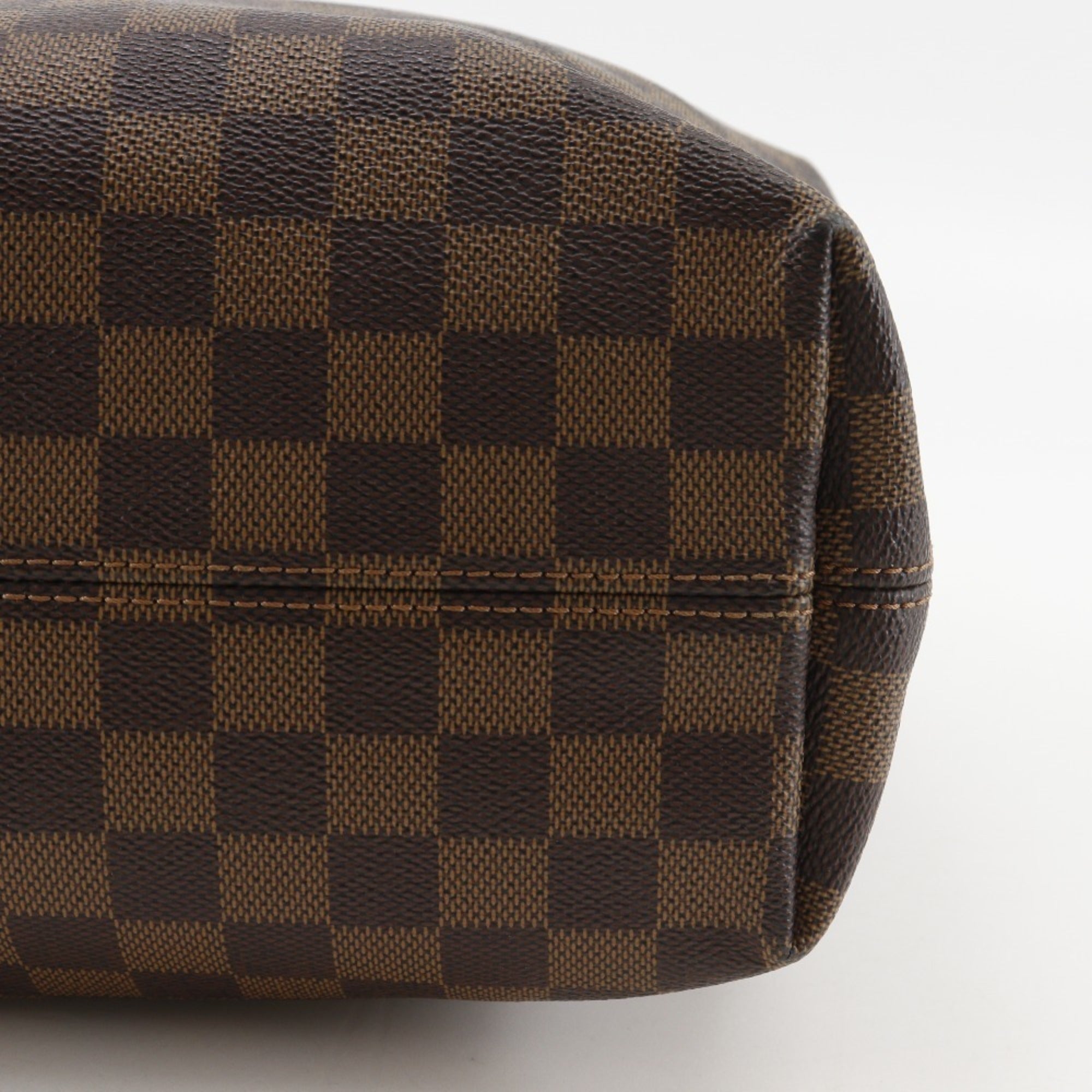 Louis Vuitton Brown Damier Canvas Shoulder Bag (Pre-Owned)