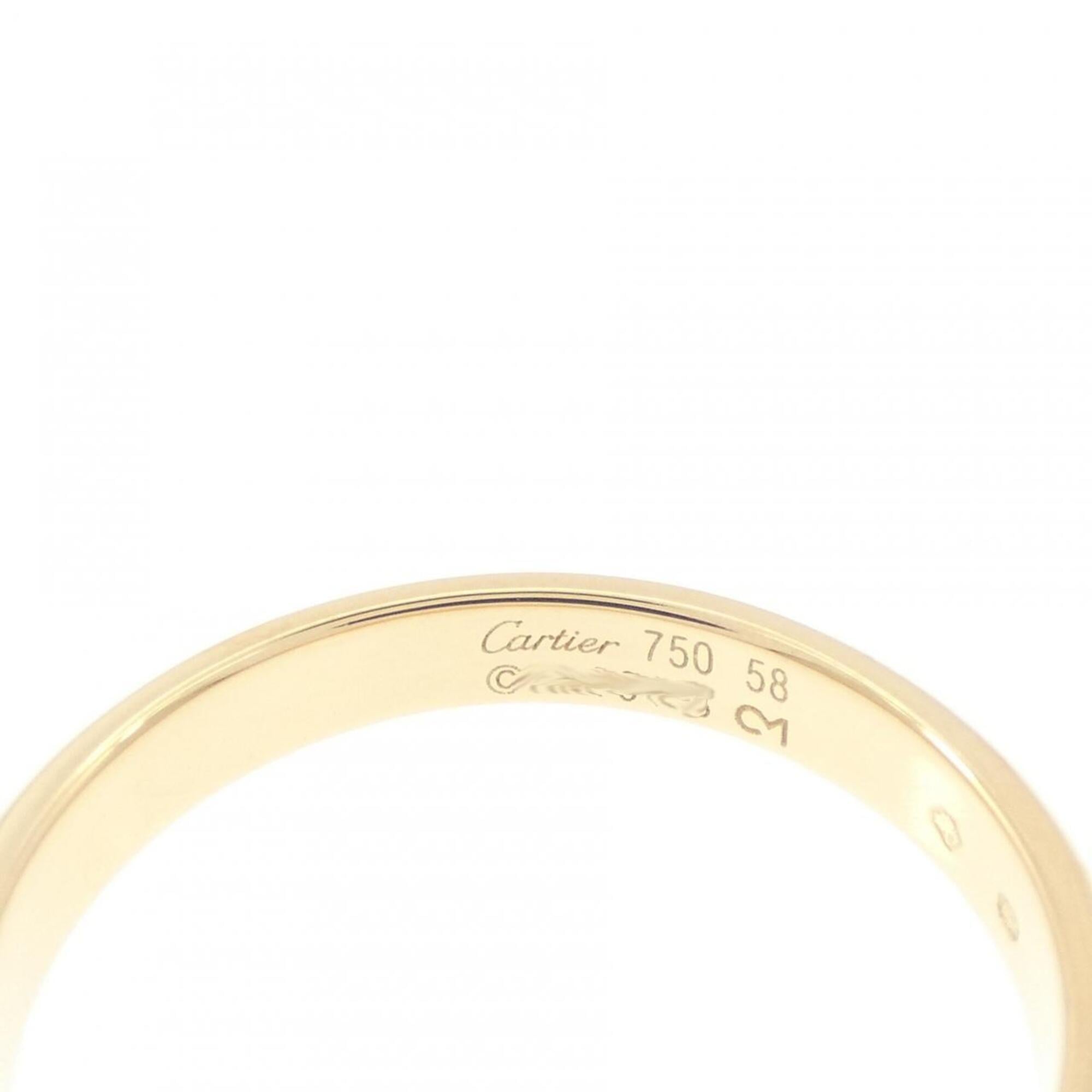 Cartier Yellow Gold (18K) Band Ring (Pre-Owned)