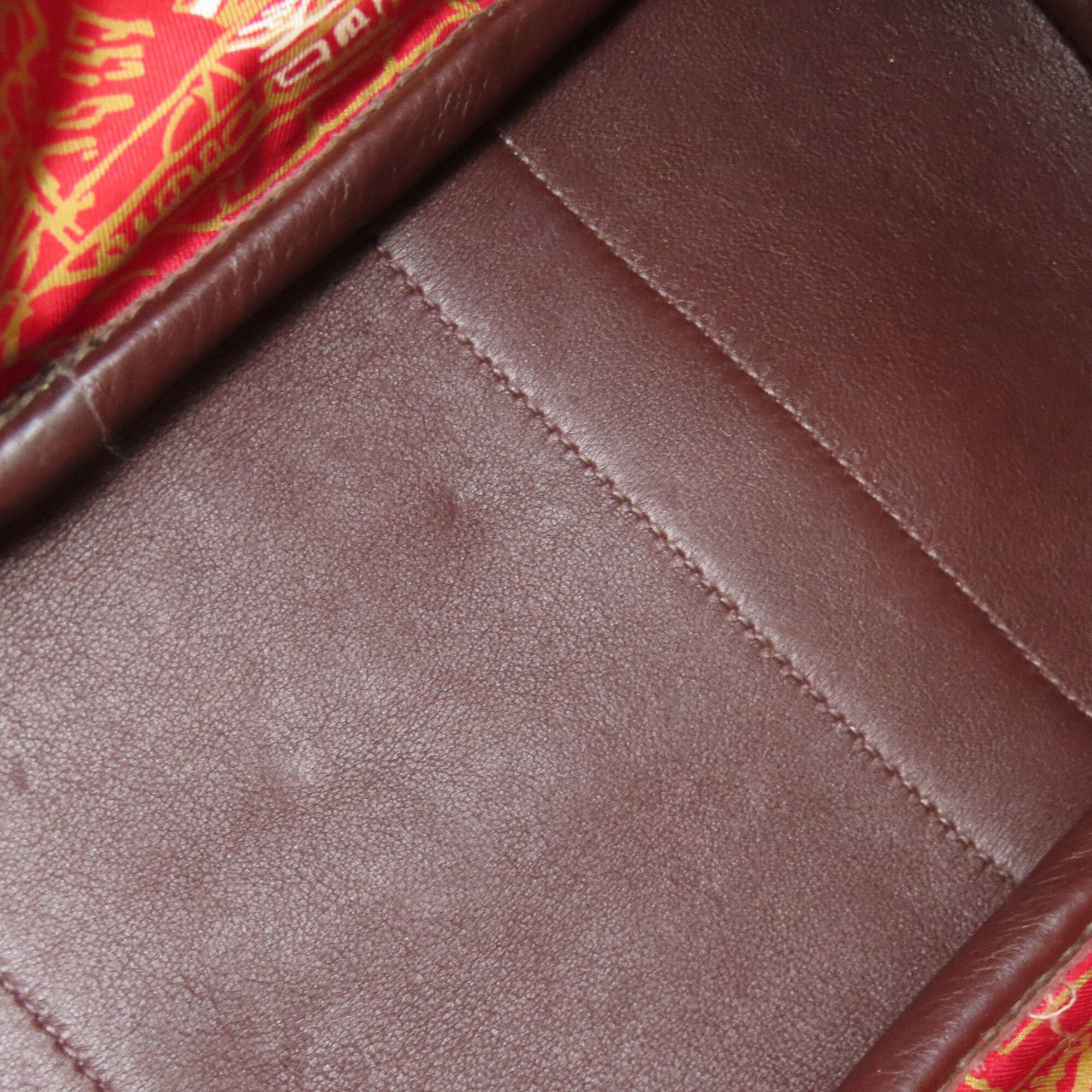 Hermes Havane Swift Leather Handbag (Pre-Owned)
