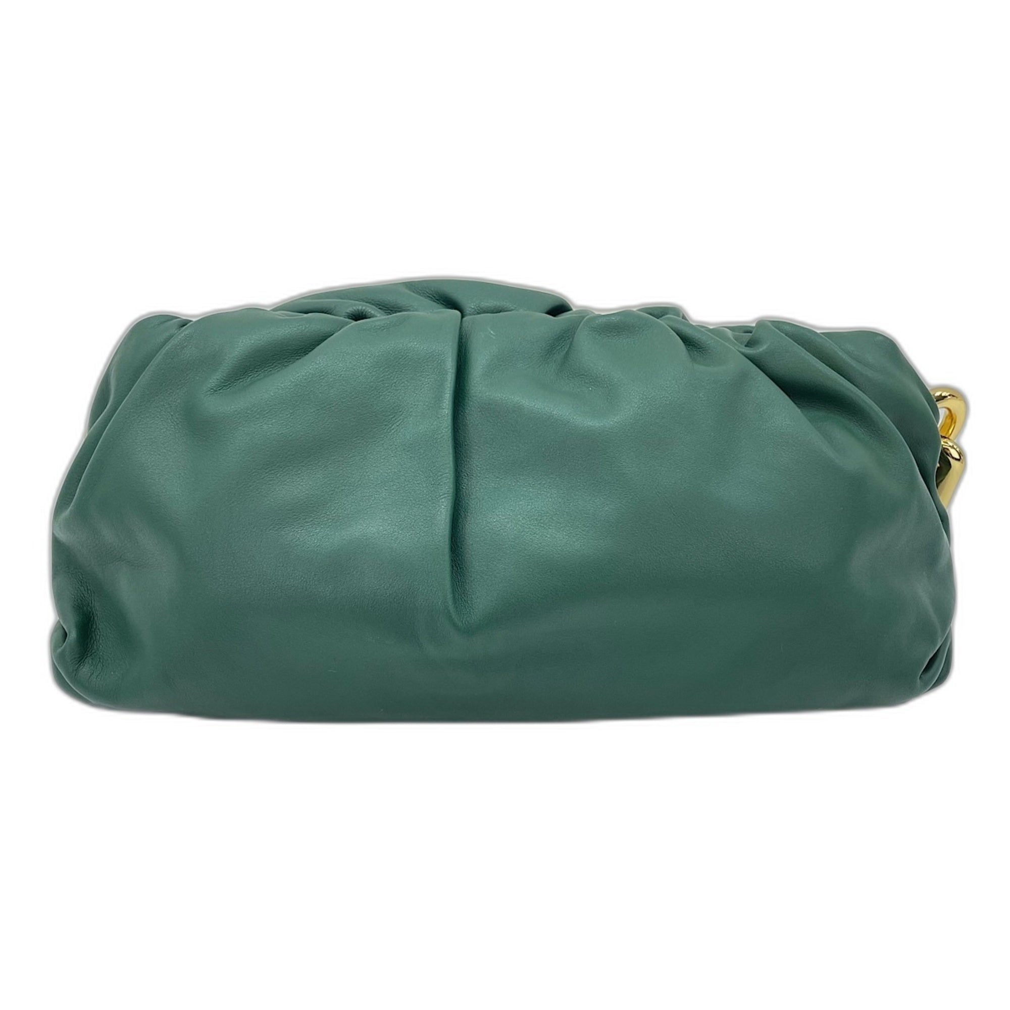 Bottega Veneta Green Pouch Shoulder Bag (Pre-Owned)