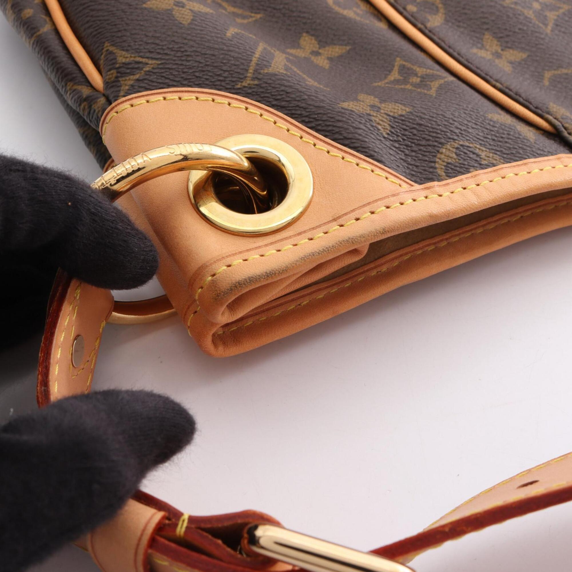 Louis Vuitton Brown Coated Canvas Pvc Leather Monogram Handbag Shoulder Bag (Pre-Owned)
