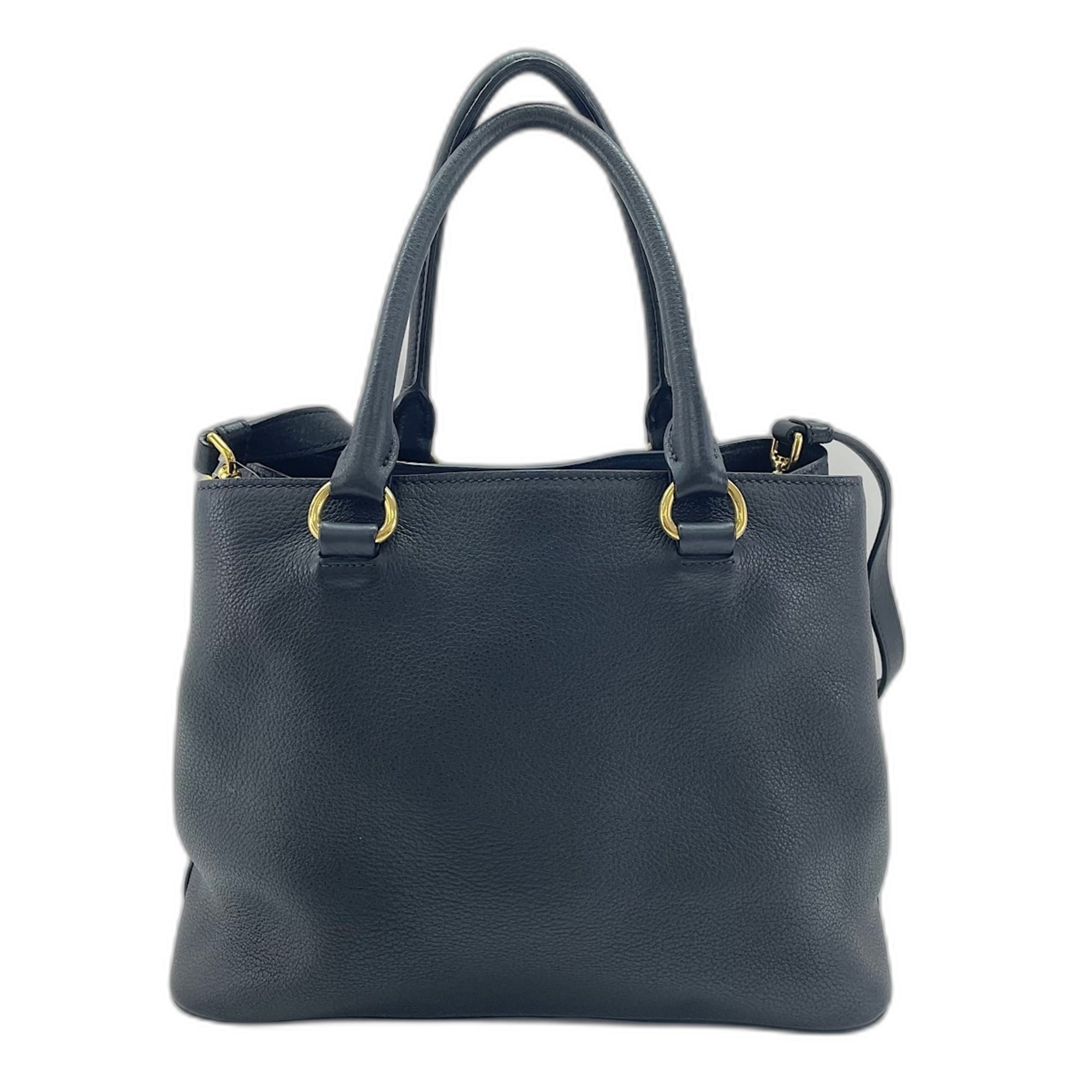 Prada Black Handbag Shoulder Bag (Pre-Owned)