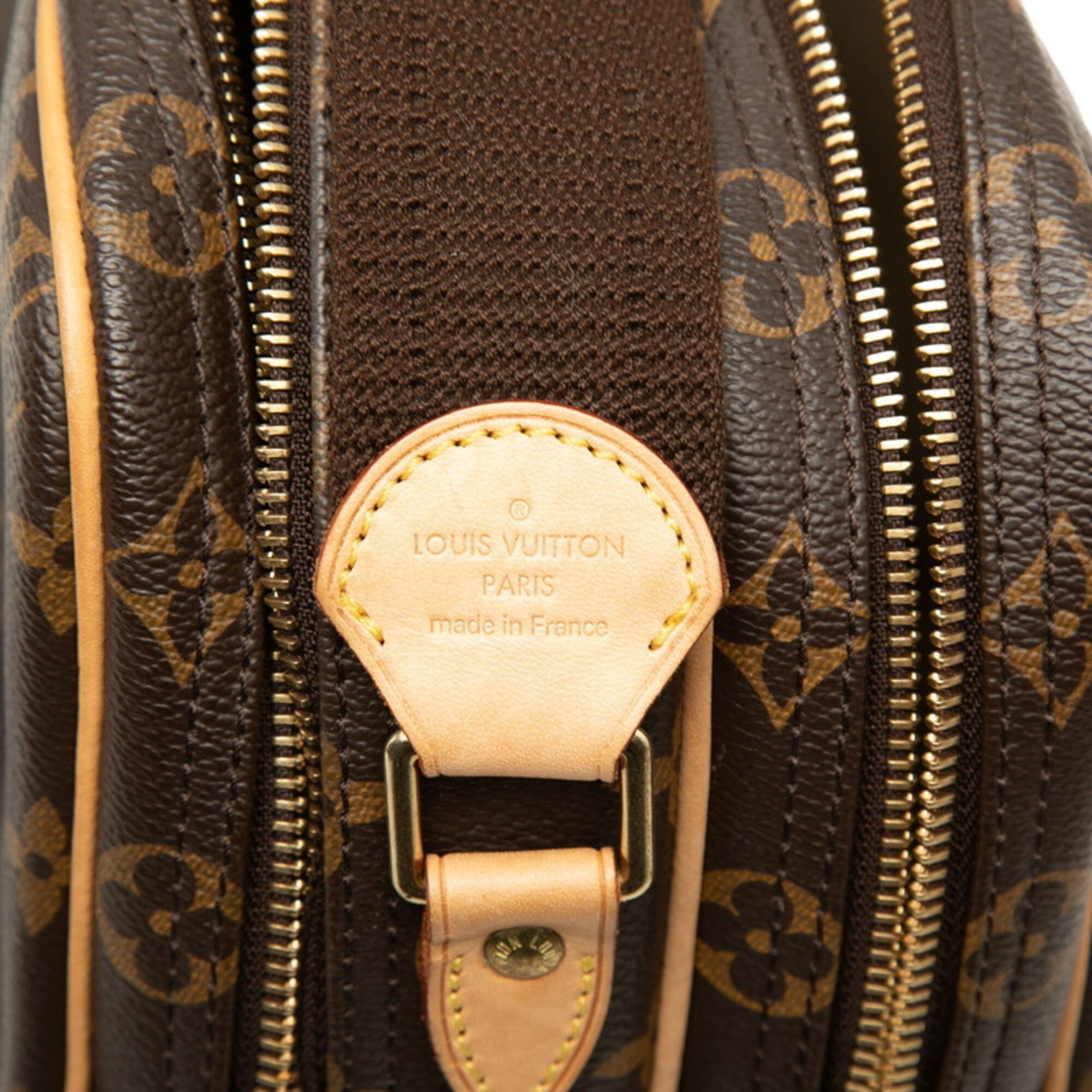 Louis Vuitton Brown Pvc Leather Shoulder Bag (Pre-Owned)