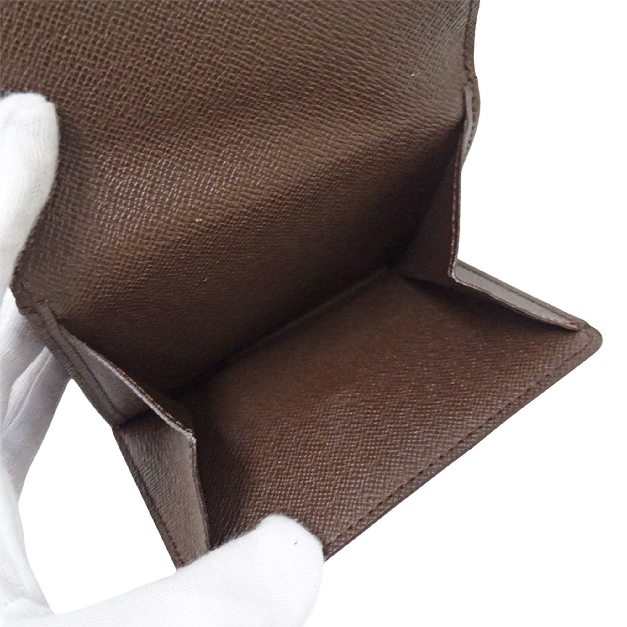 Louis Vuitton Damier Damier Canvas Damier Canvas Wallet (Bi-Fold) (Pre-Owned)