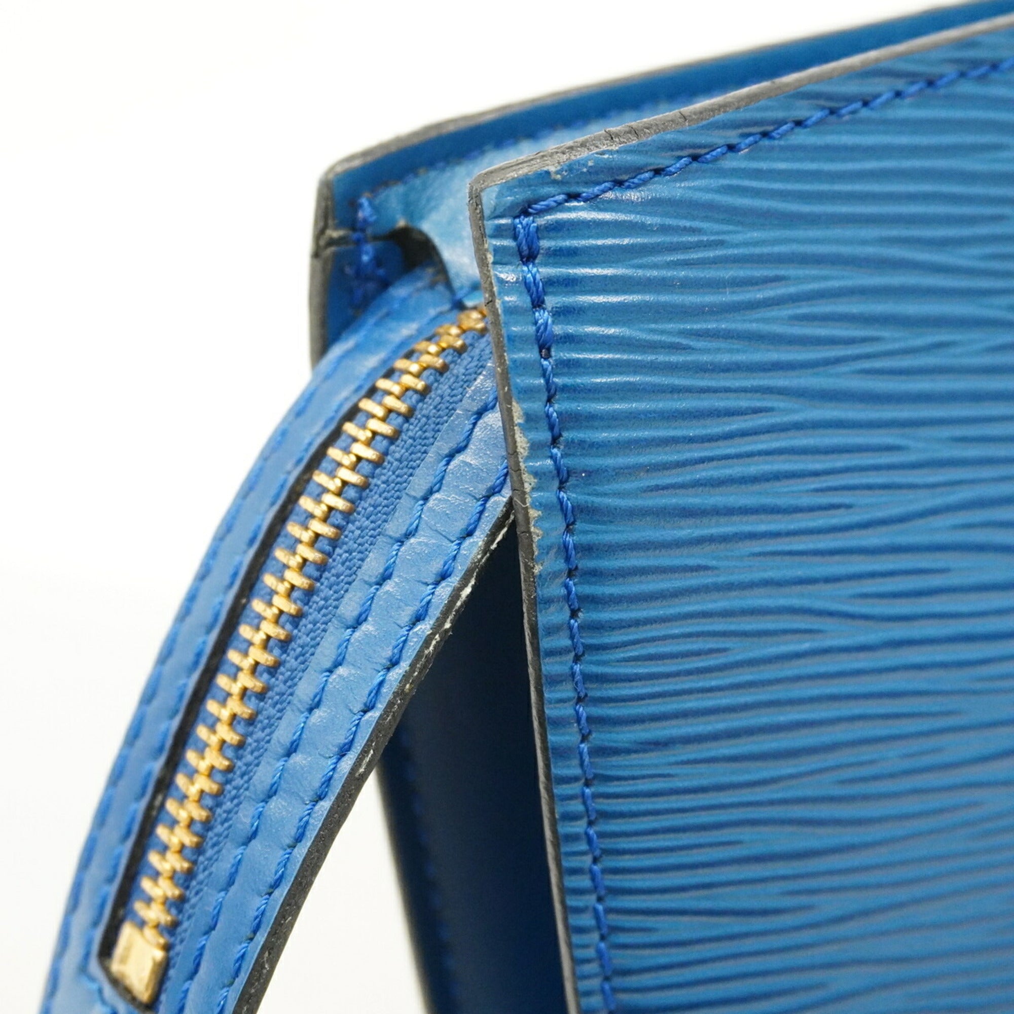Louis Vuitton Toledo Blue Handbag (Pre-Owned)