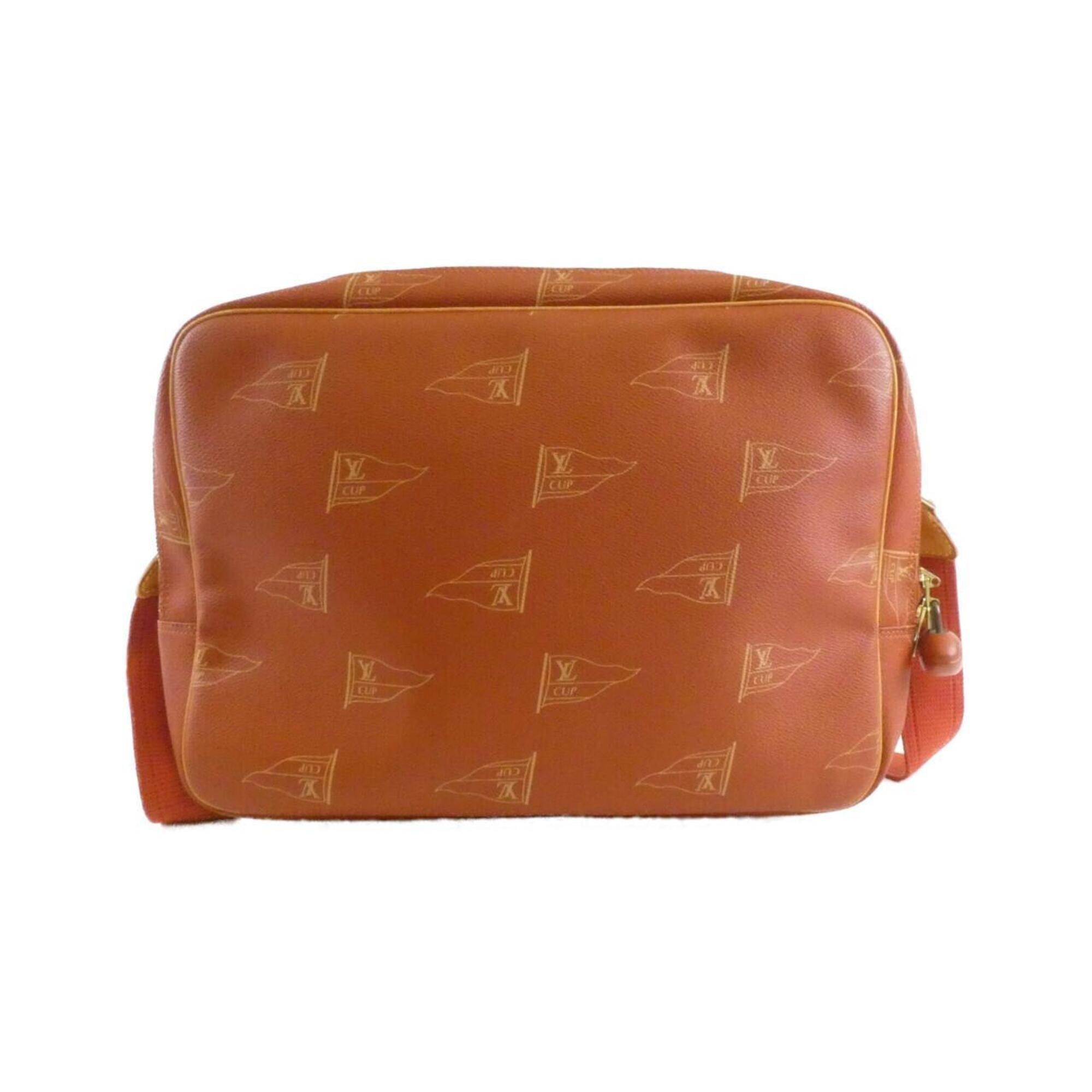Louis Vuitton Gold Coated Canvas Shoulder Bag (Pre-Owned)
