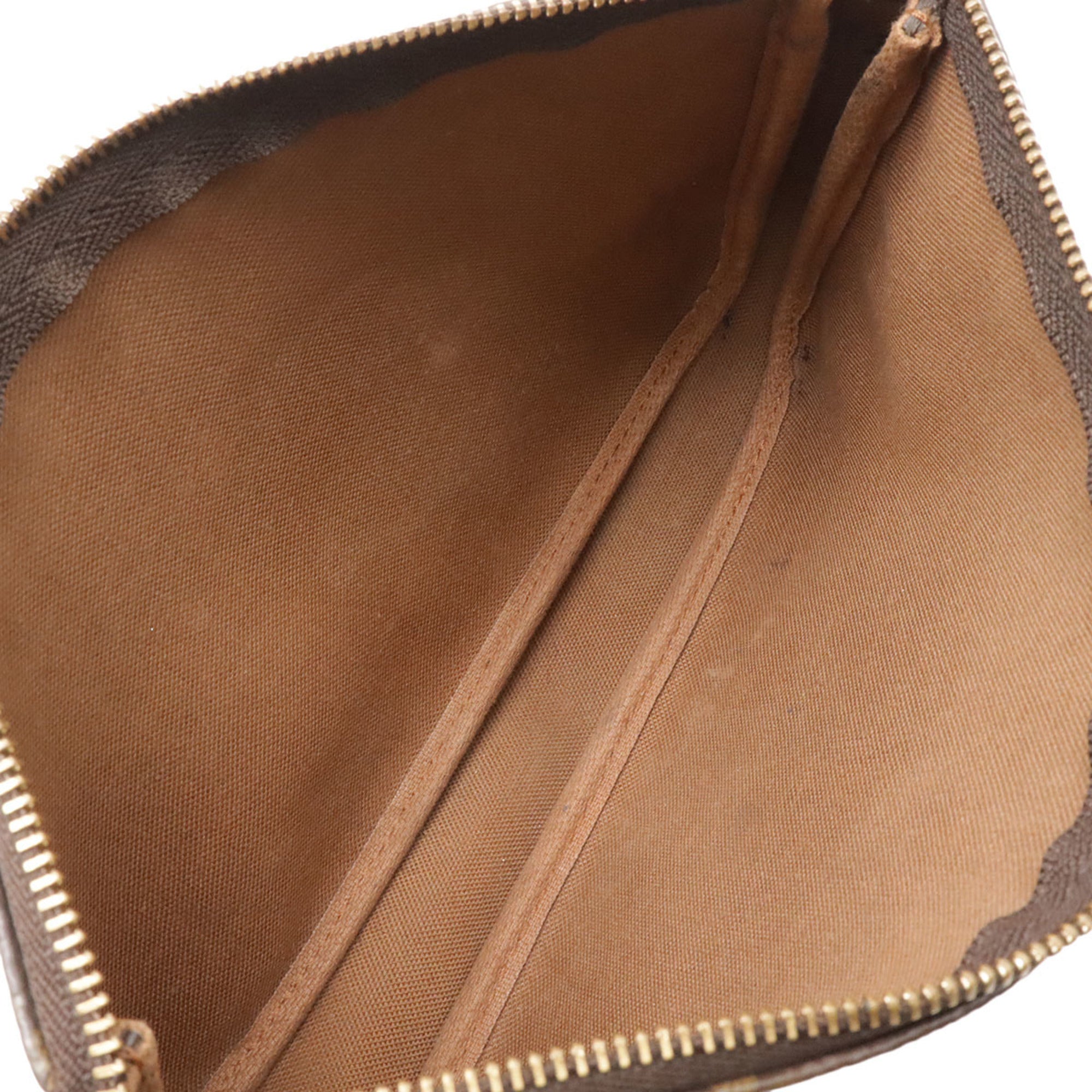 Louis Vuitton Monogram Brown Monogram Handbag Pochette (Pre-Owned)