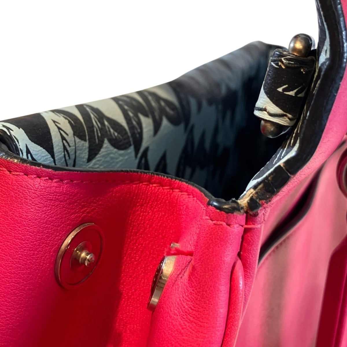 Christian Dior Pink Leather Handbag (Pre-Owned)