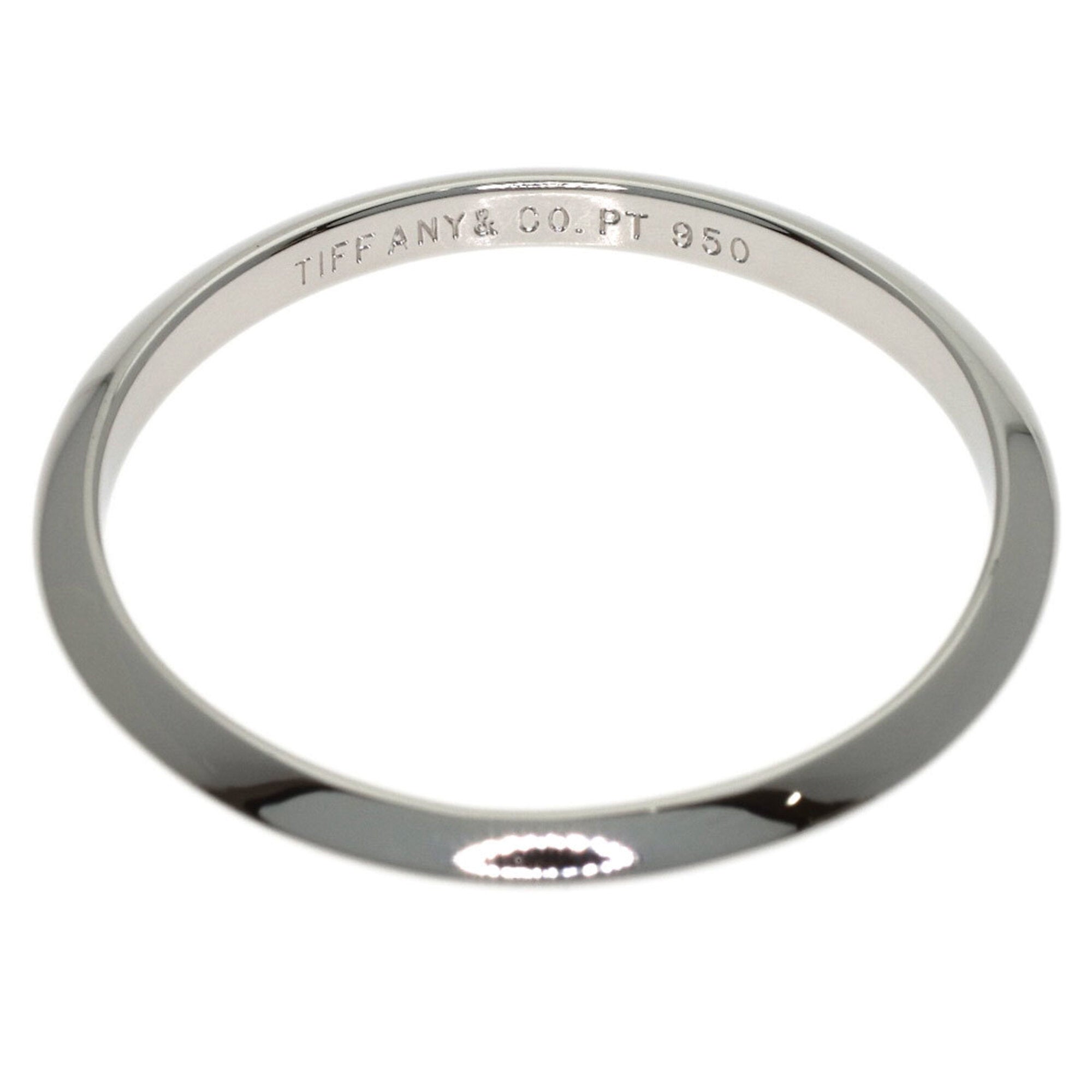 Tiffany Platinum 950 Band Ring (Pre-Owned)