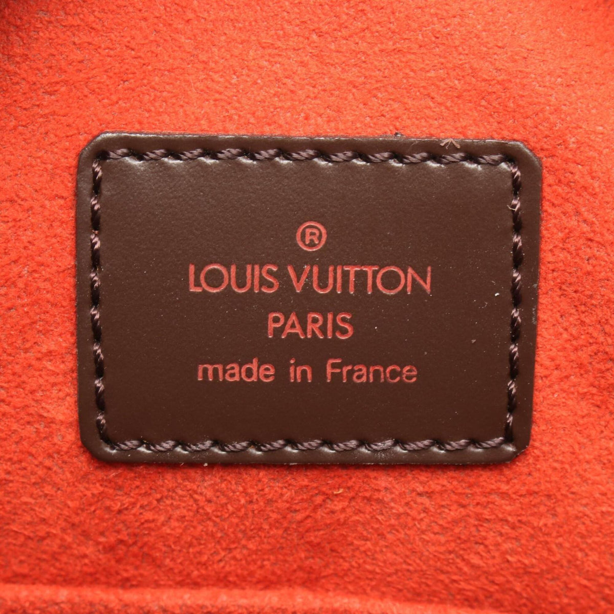 Louis Vuitton Brown Damier Canvas Coated Canvas Handbag (Pre-Owned)