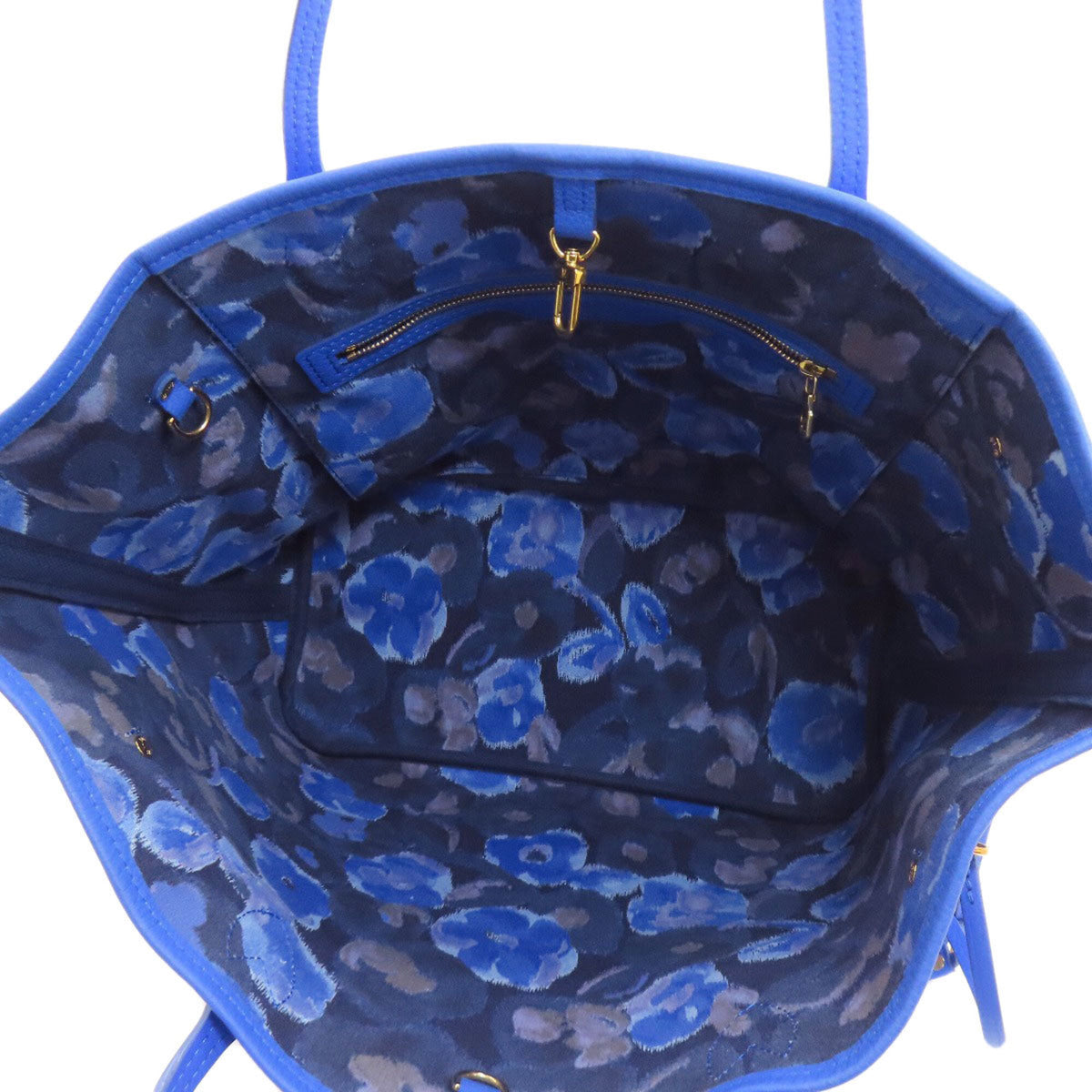 Louis Vuitton Monogram Blue Monogram Monogram Tote Bag (Pre-Owned)