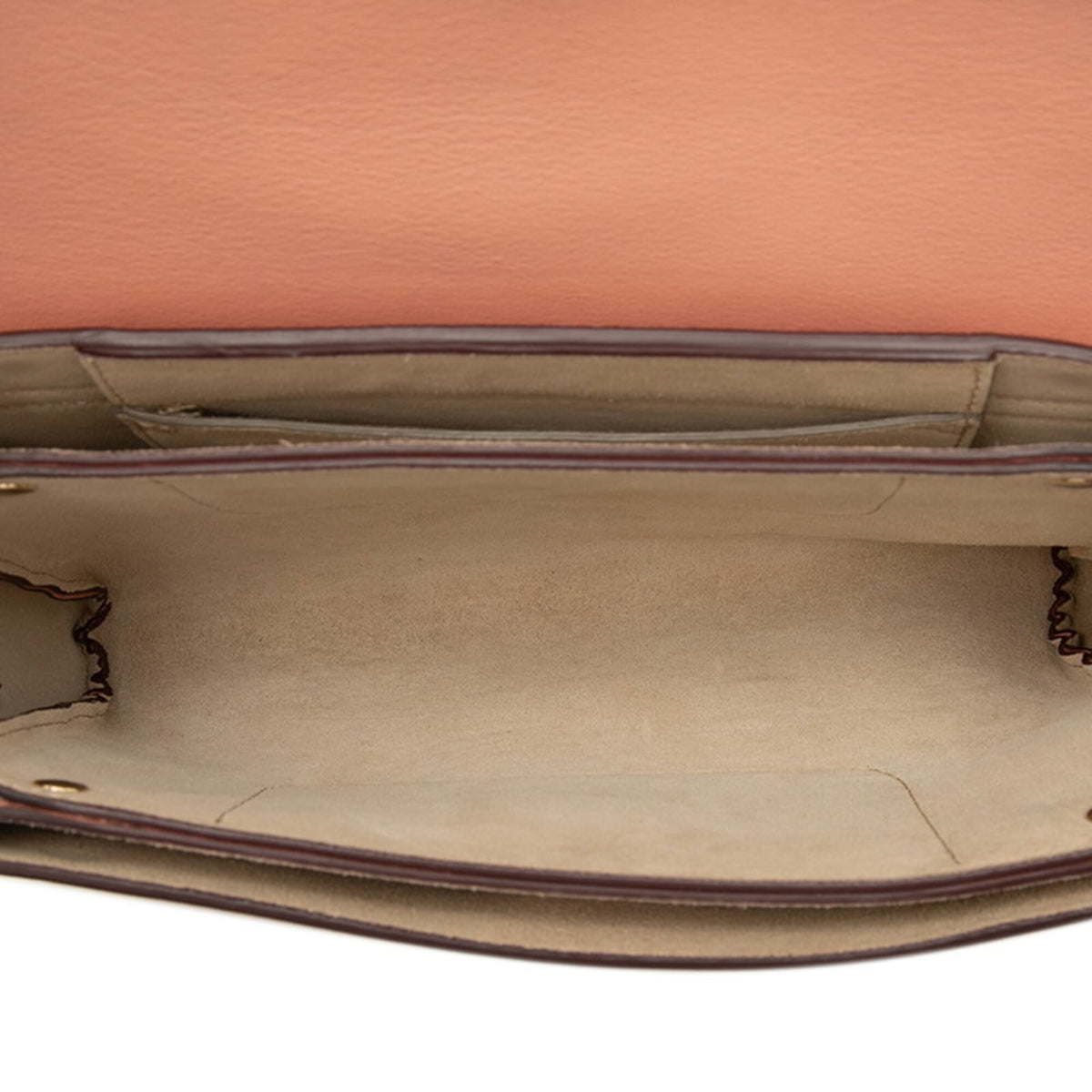 Chloé Pink Leather Suede Shoulder Bag (Pre-Owned)