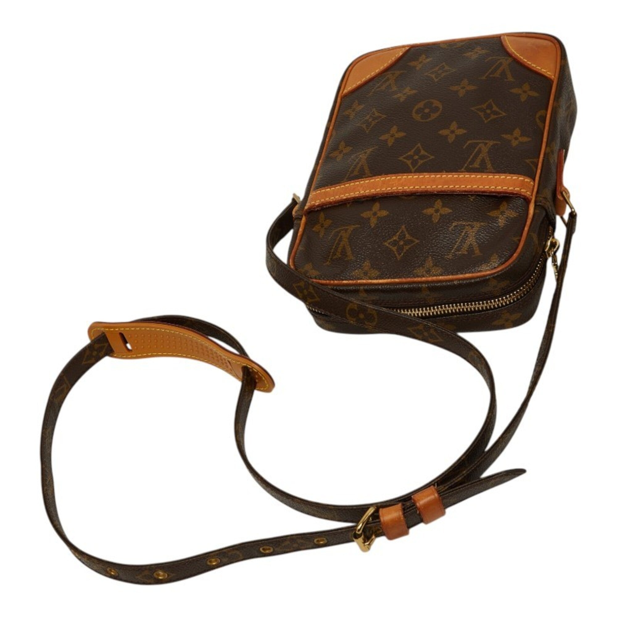 Louis Vuitton Brown Pvc Leather Shoulder Bag (Pre-Owned)