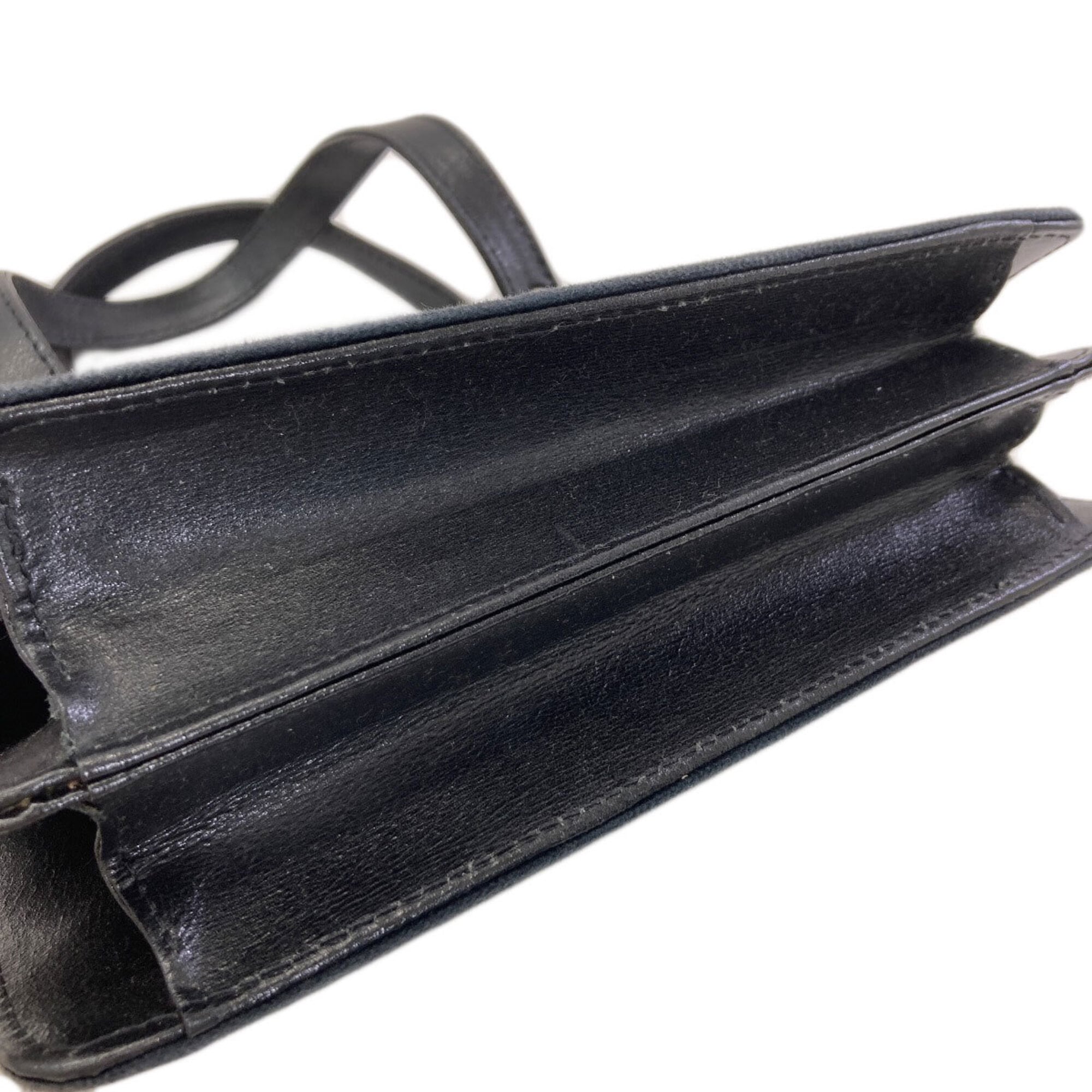 Fendi Black Suede Handbag (Pre-Owned)