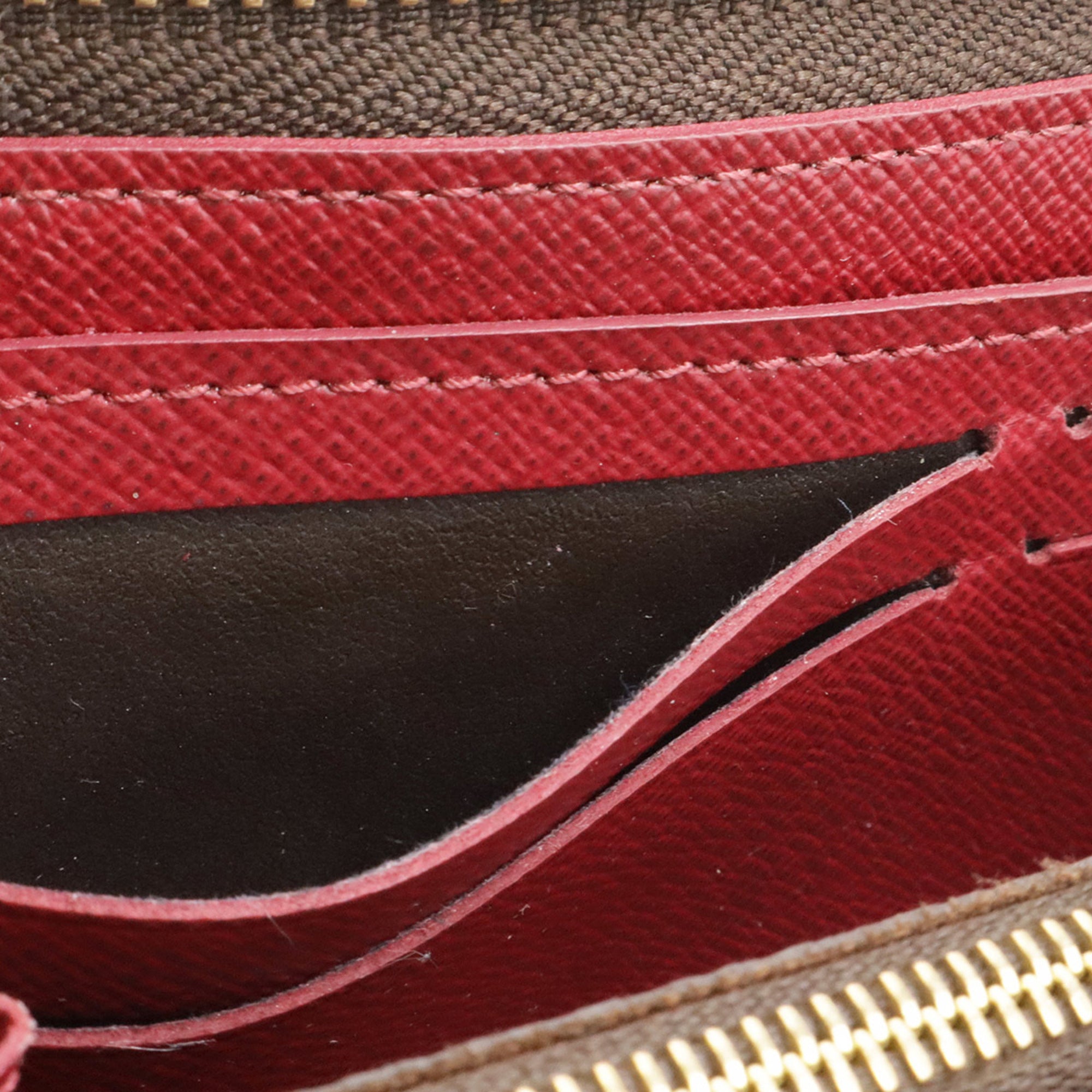 Louis Vuitton Monogram Fuchsia Monogram Long Wallet (Bi-Fold) (Pre-Owned)