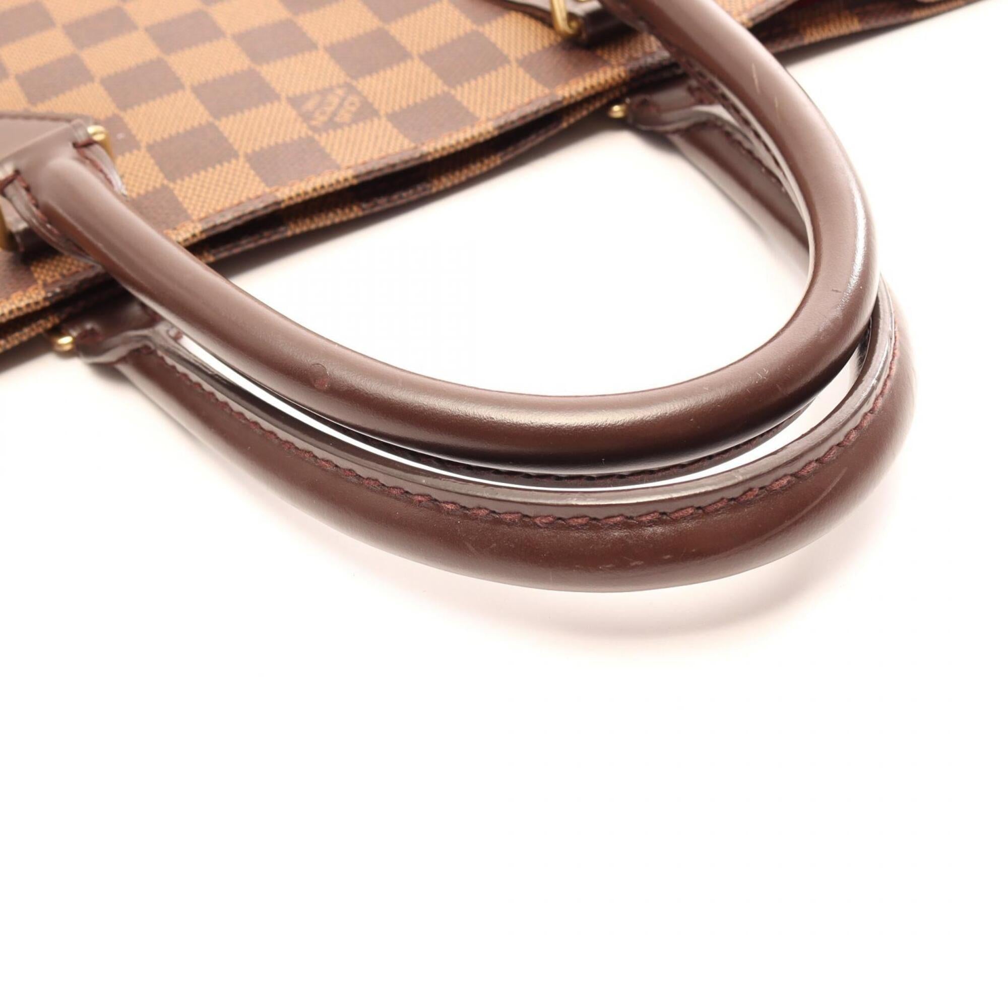 Louis Vuitton Brown Coated Canvas Pvc Leather Handbag Tote Bag (Pre-Owned)