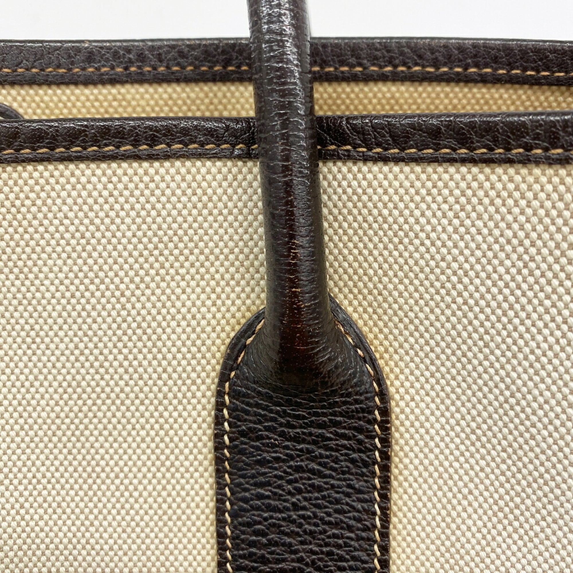 Hermes Brown Toile H Tote Bag (Pre-Owned)