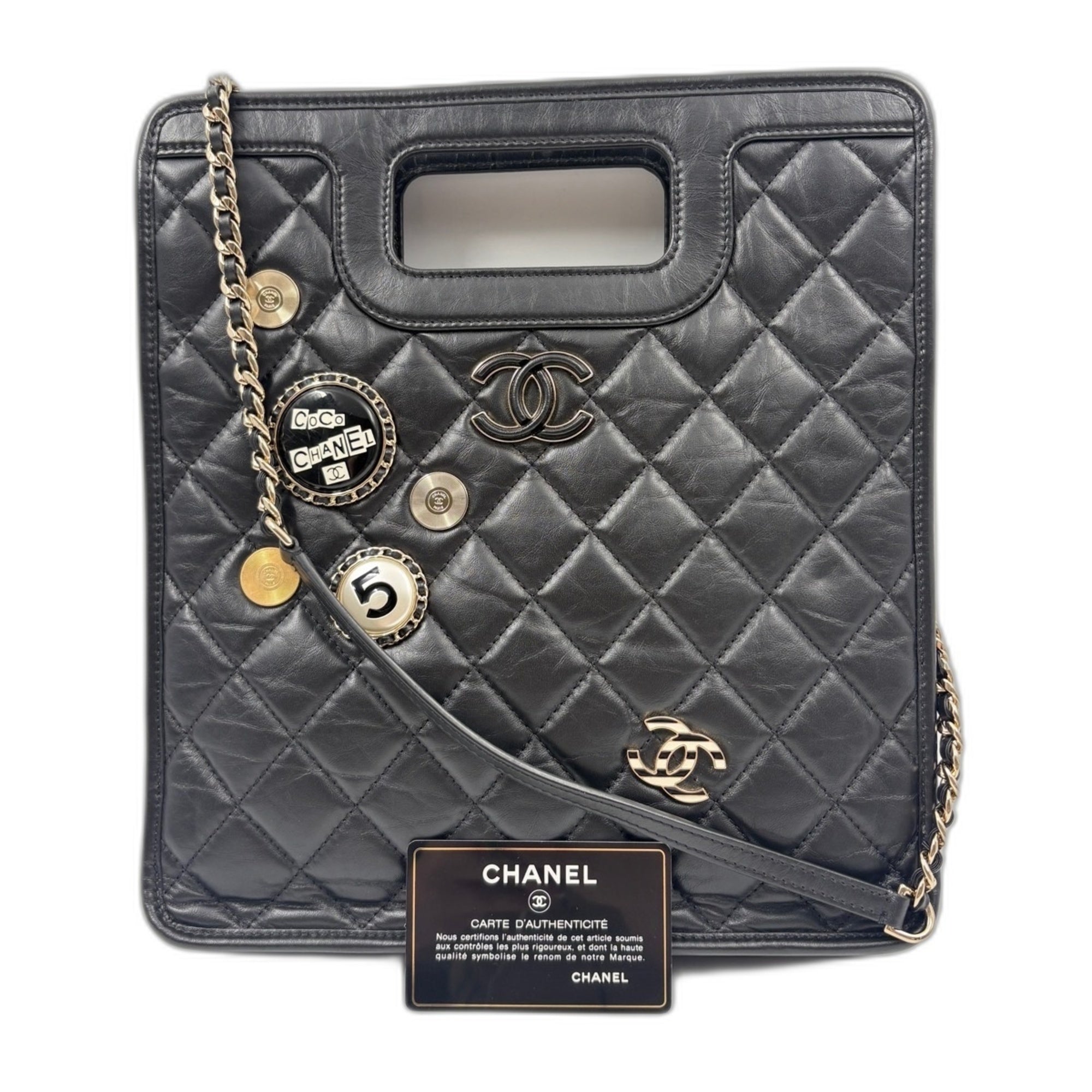 Chanel Black Handbag (Pre-Owned)