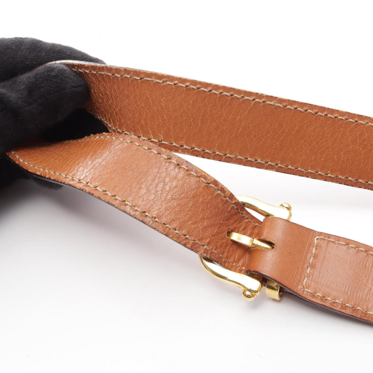 Celine Brown Coated Canvas Leather Shoulder Bag (Pre-Owned)