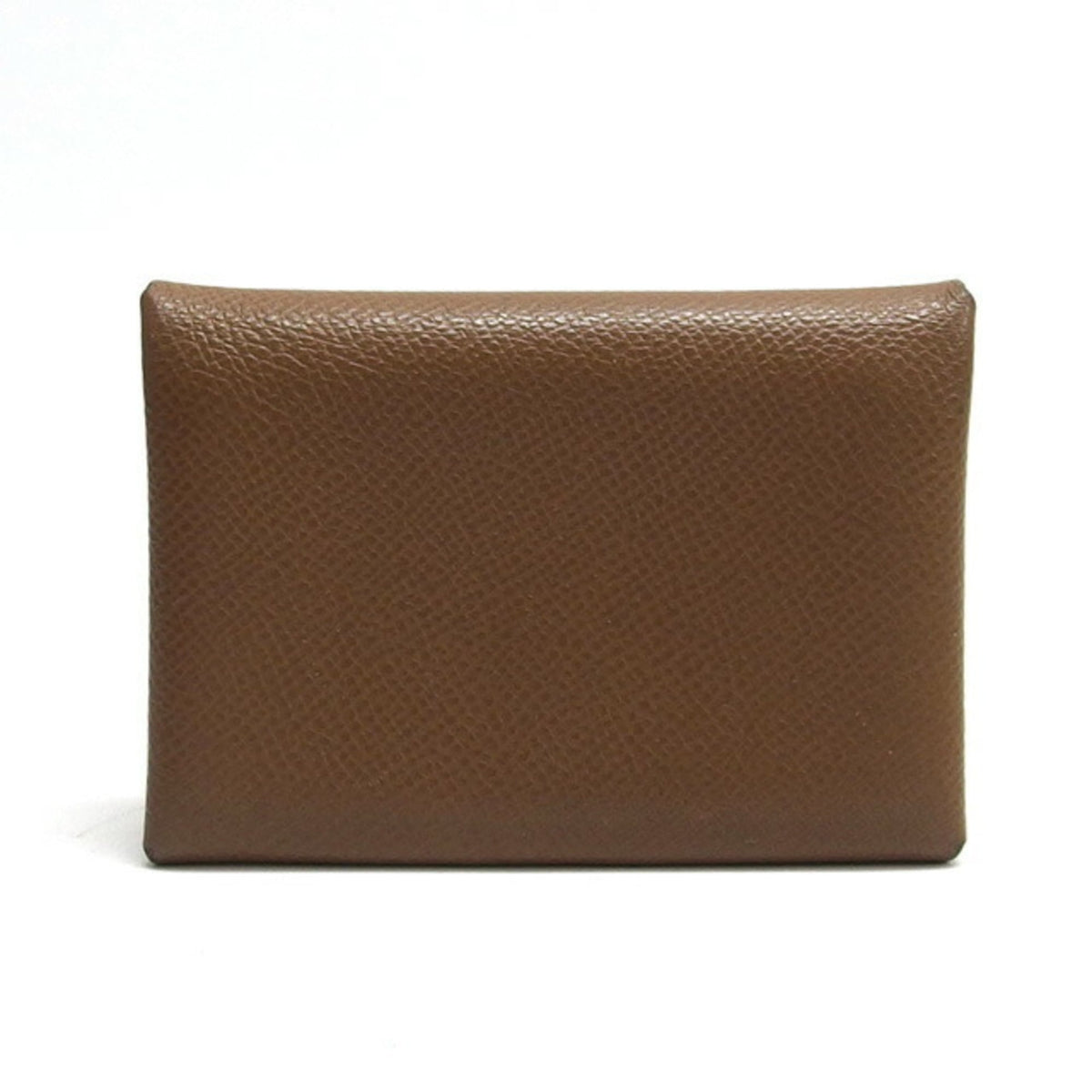 Hermes Brown Marron Epsom Leather Coin Purse/Coin Case (Pre-Owned)