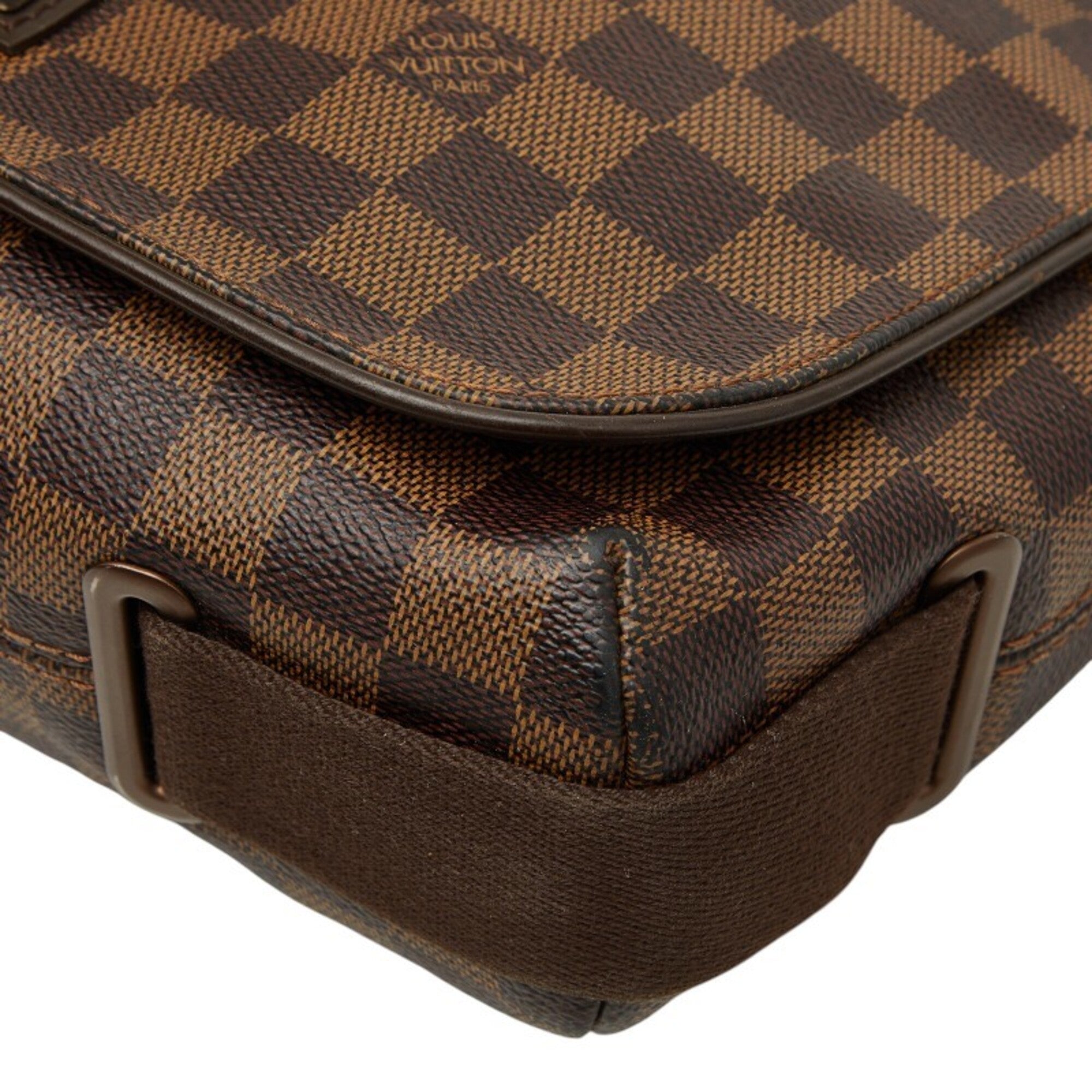 Louis Vuitton Brown Pvc Leather Shoulder Bag (Pre-Owned)