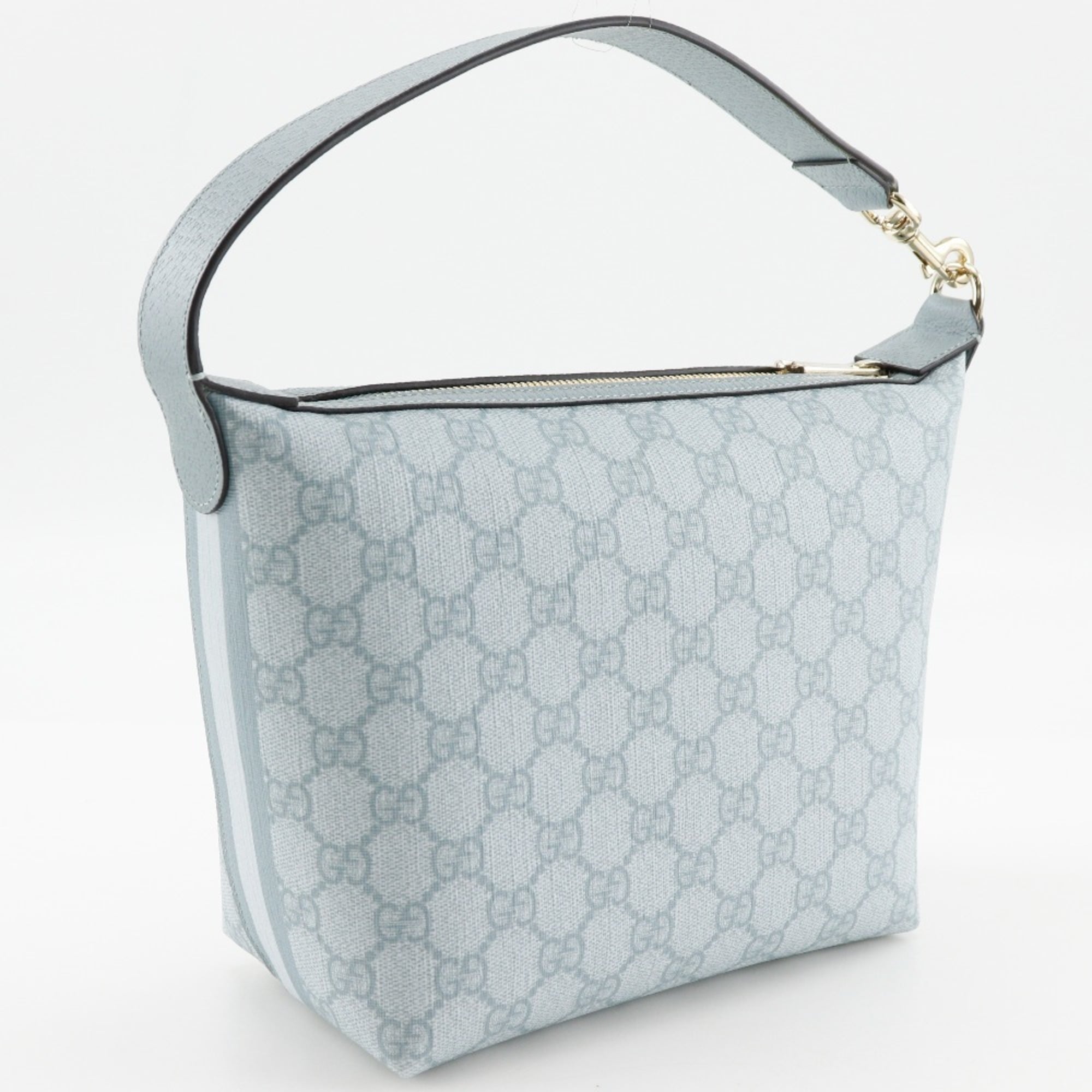 Gucci Ophidia Blue Gg Supreme Shoulder Bag (Pre-Owned)