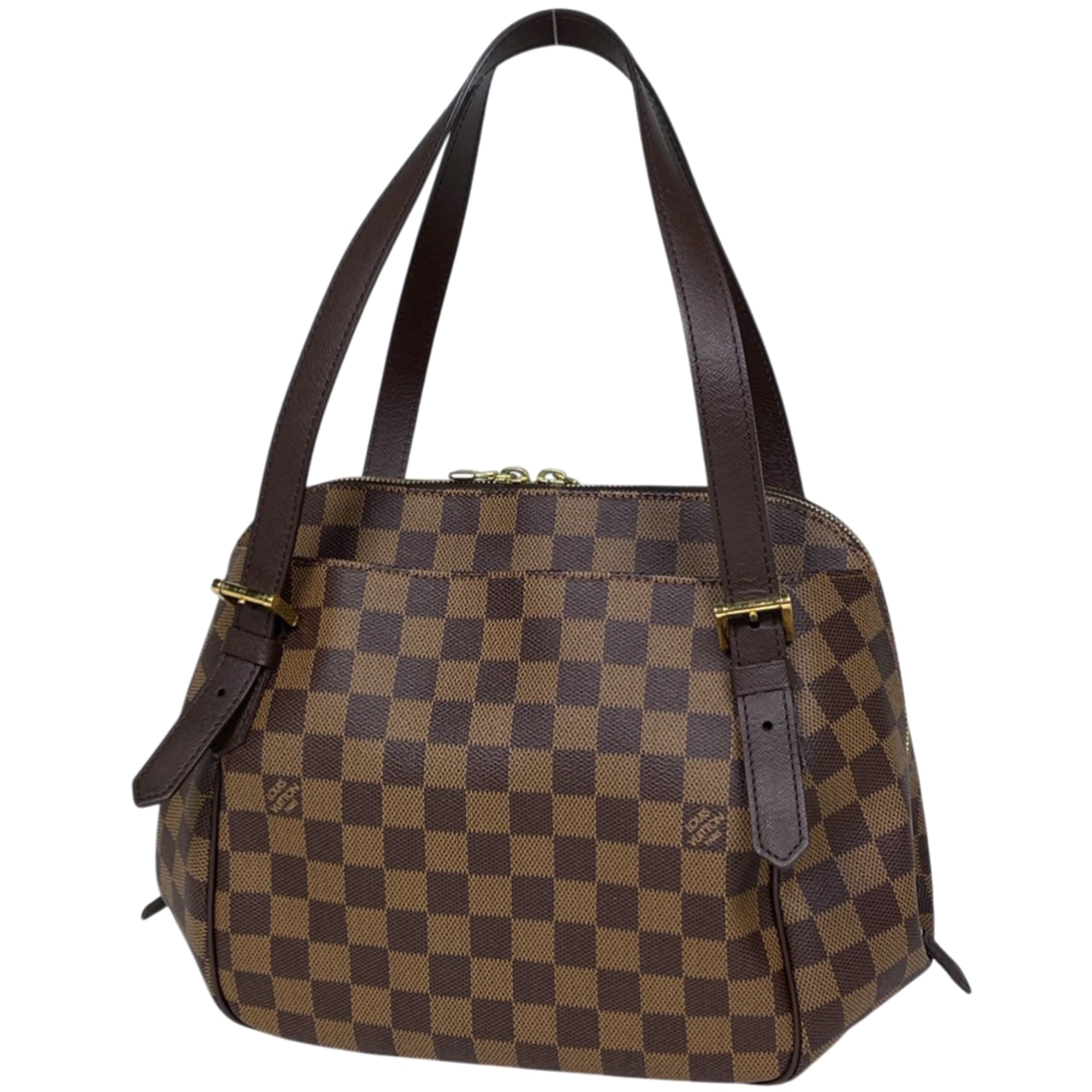 Louis Vuitton Brown Damier Canvas Handbag Shoulder Bag (Pre-Owned)