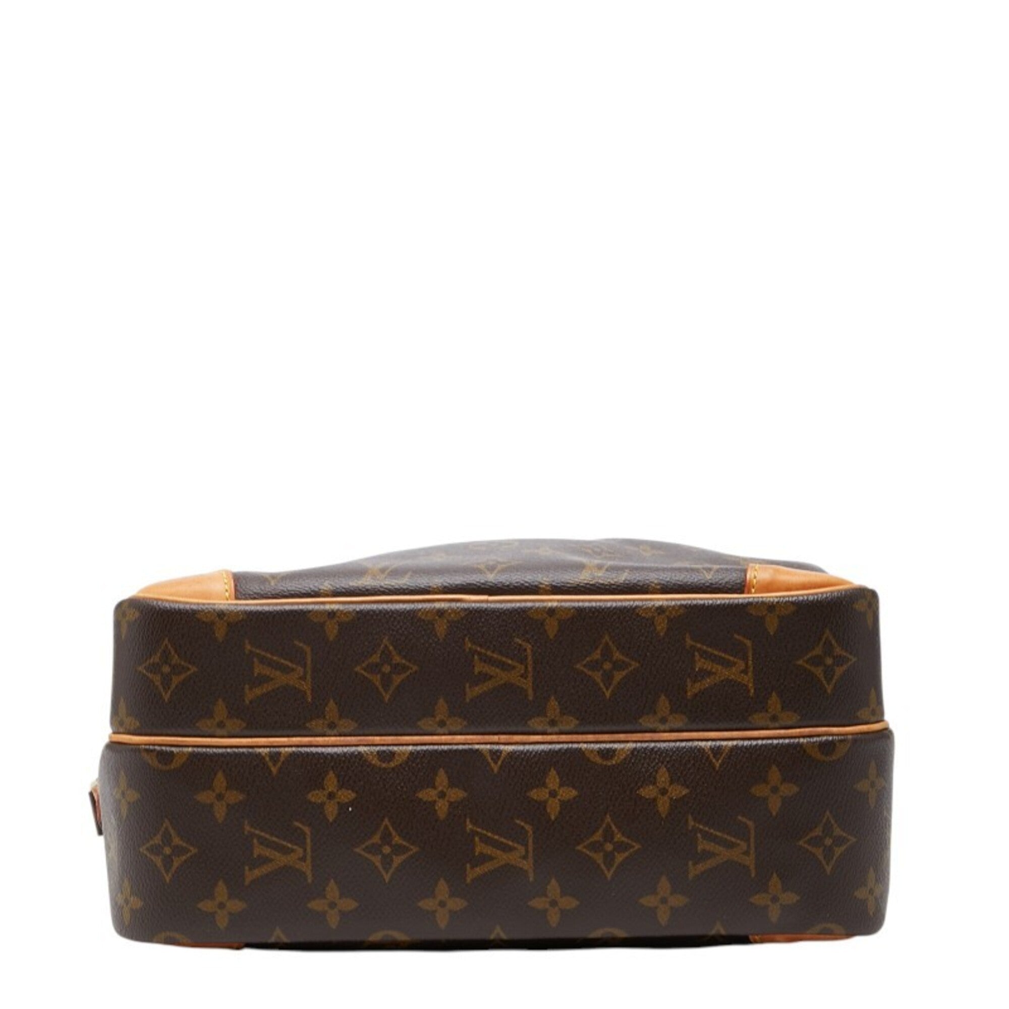 Louis Vuitton Brown Pvc Leather Shoulder Bag (Pre-Owned)