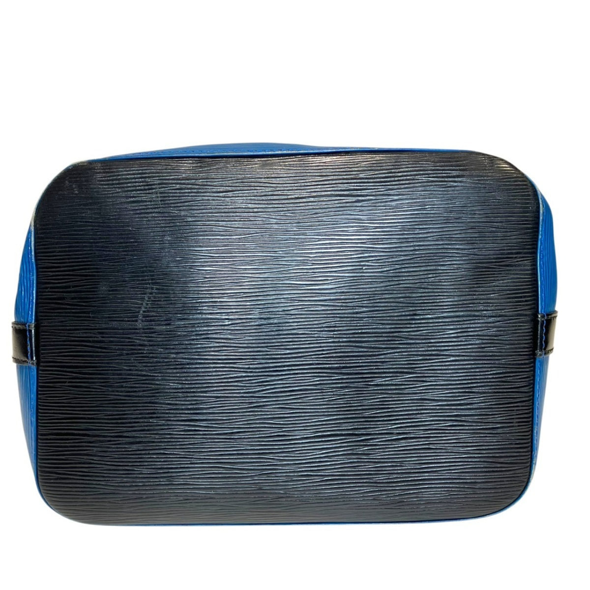 Louis Vuitton Epi Black Blue Leather Shoulder Bag (Pre-Owned)