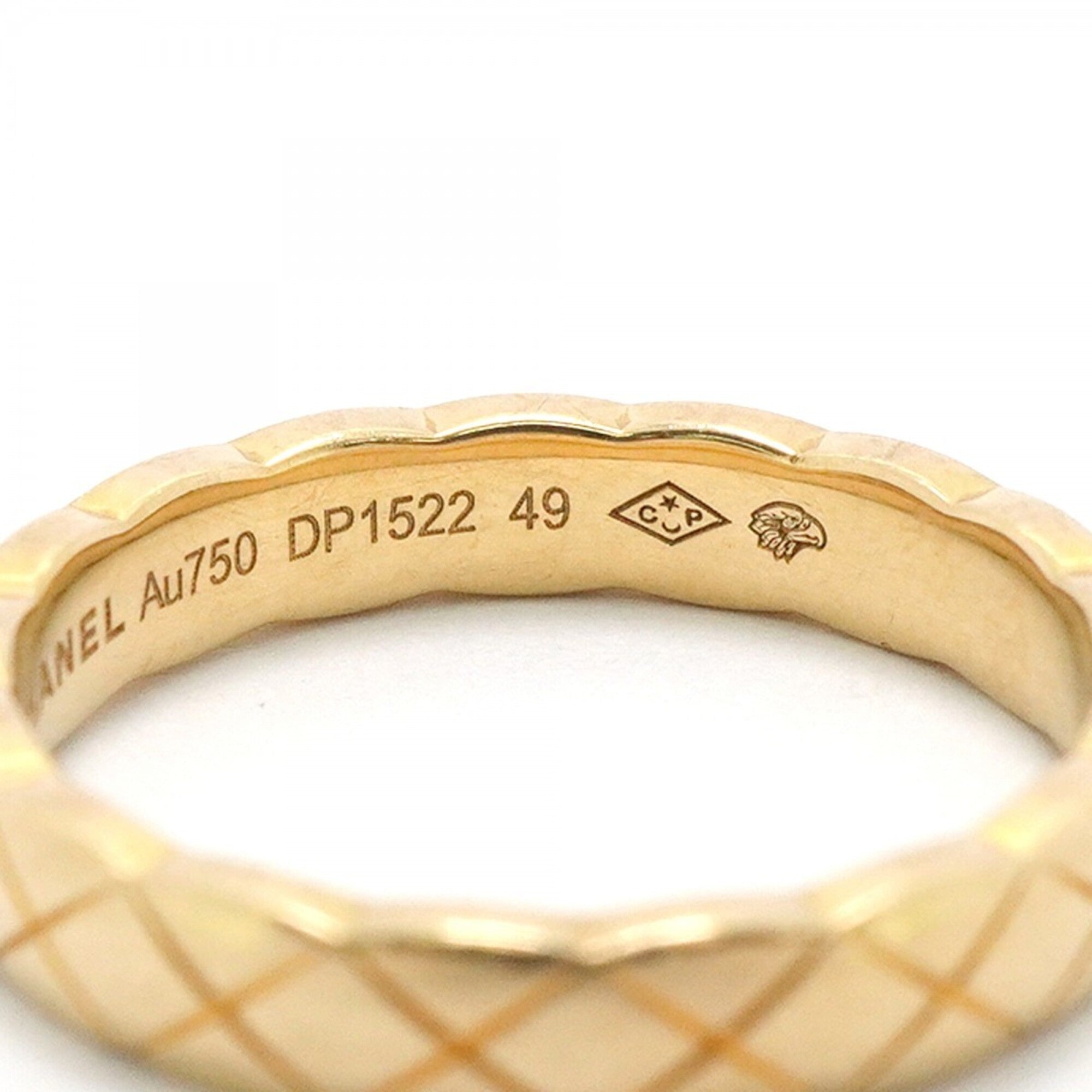 Chanel Yellow Gold (18K) Band Ring (Pre-Owned)