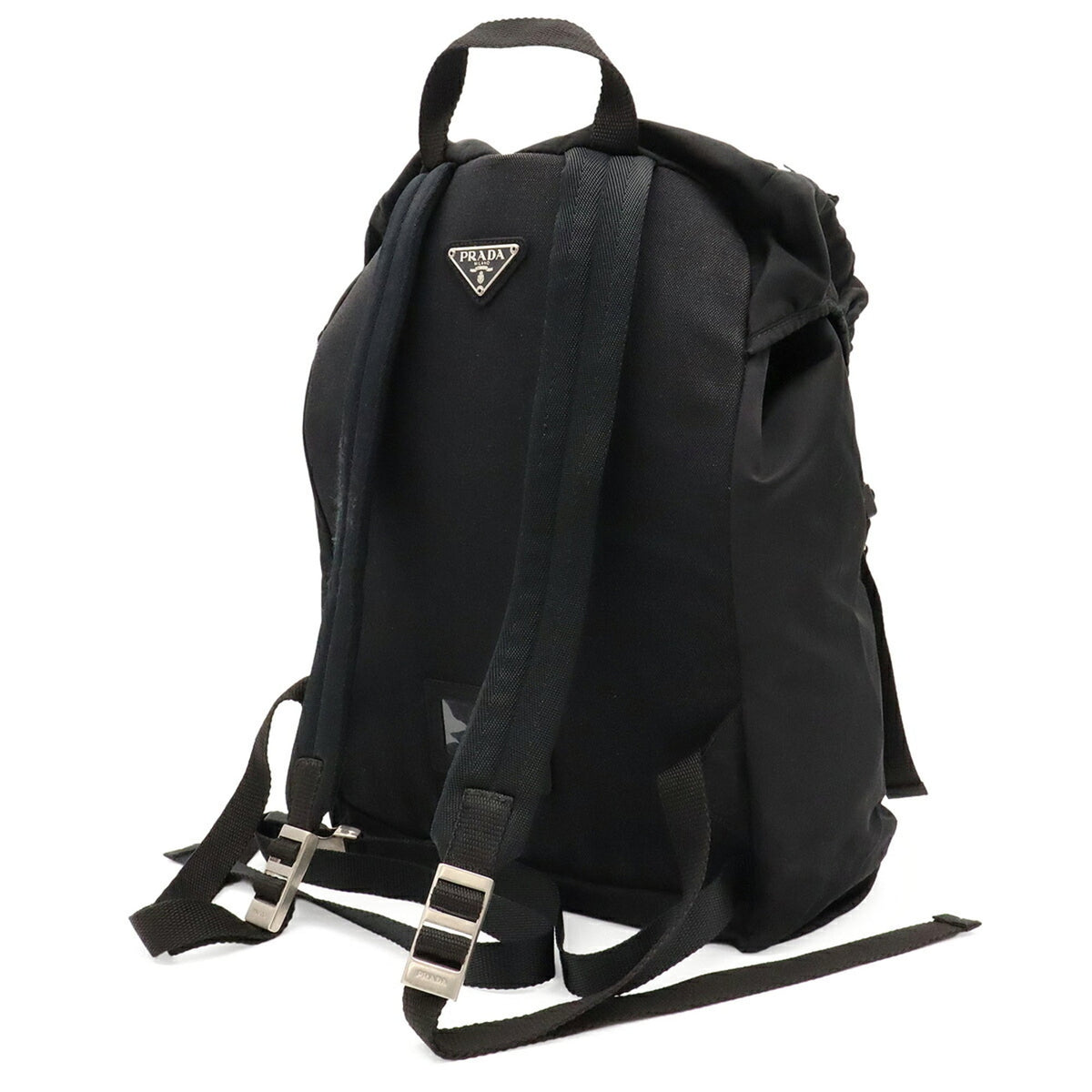 Prada Black Nero Nylon Backpack (Pre-Owned)