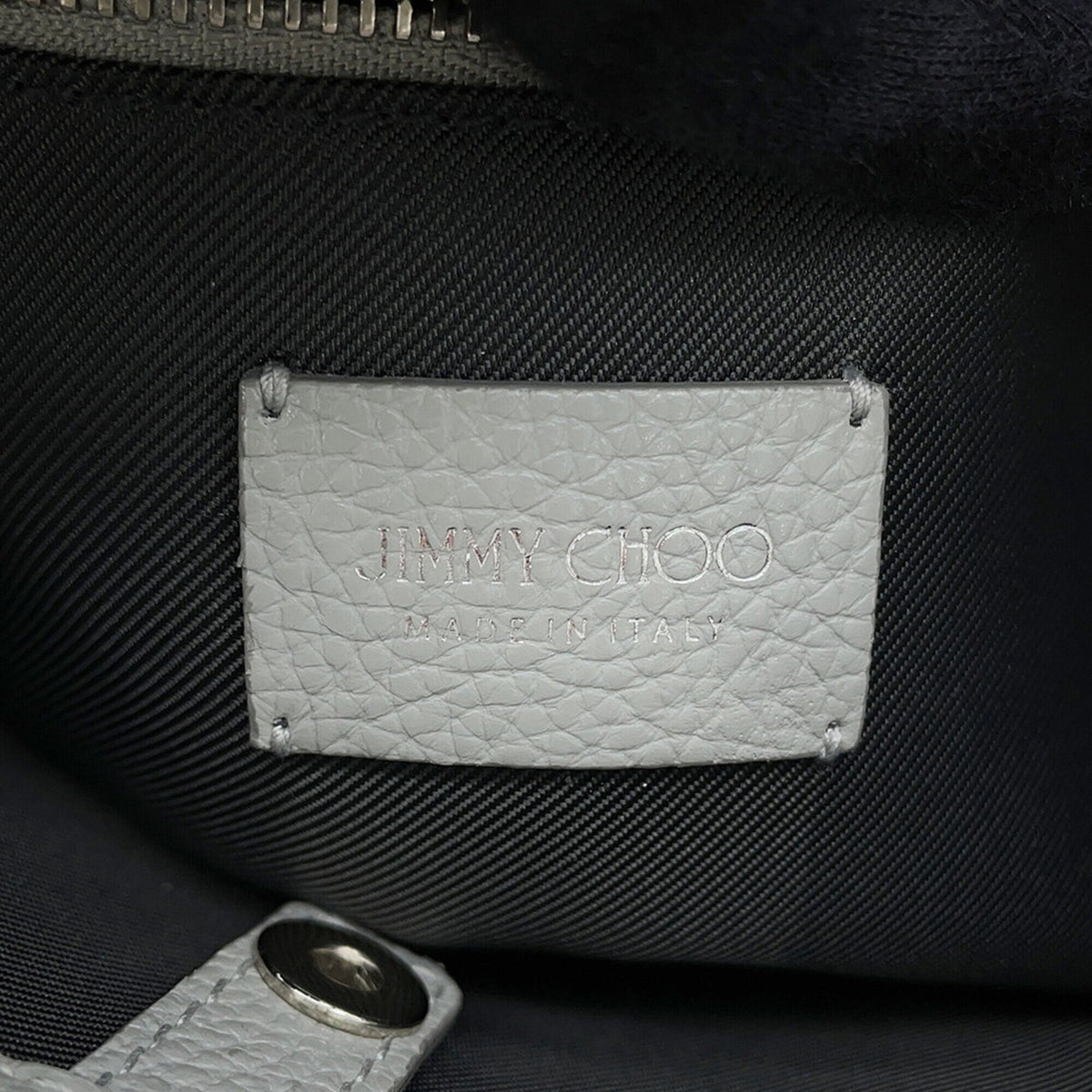 Jimmy Choo Gray Leather Handbag (Pre-Owned)