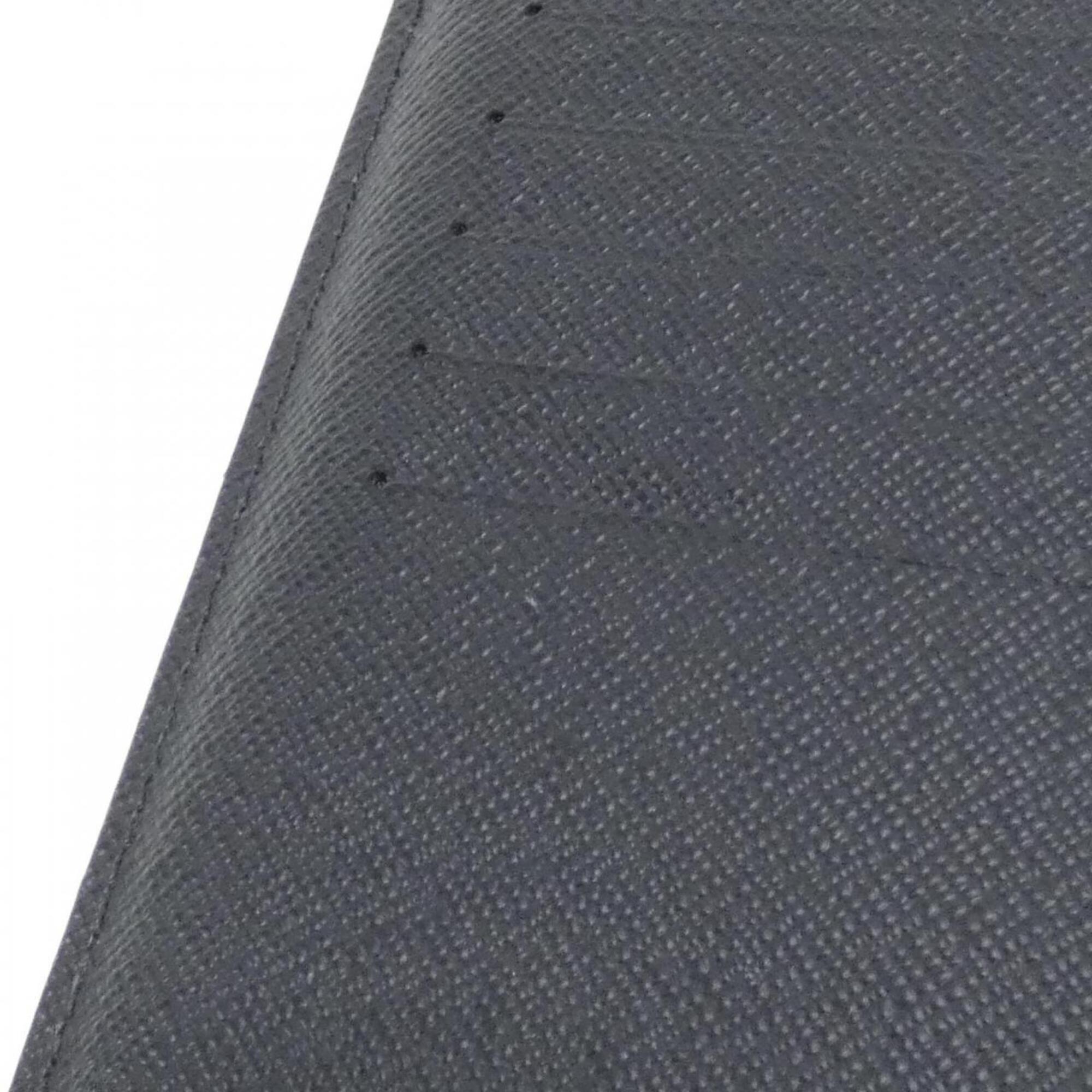 Louis Vuitton Damier Graphite Blue Graphite Coated Canvas Long Wallet (Bi-Fold) (Pre-Owned)