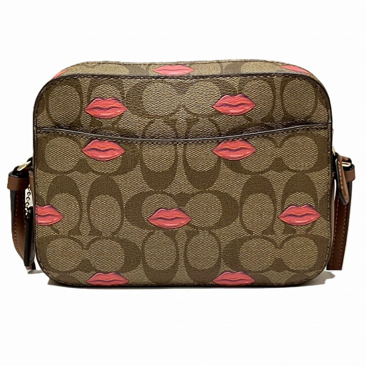 Coach Brown Pvc Shoulder Bag (Pre-Owned)