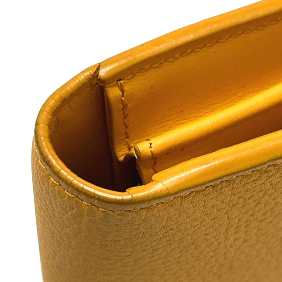 Louis Vuitton Orange Saffron Long Wallet (Bi-Fold) (Pre-Owned)