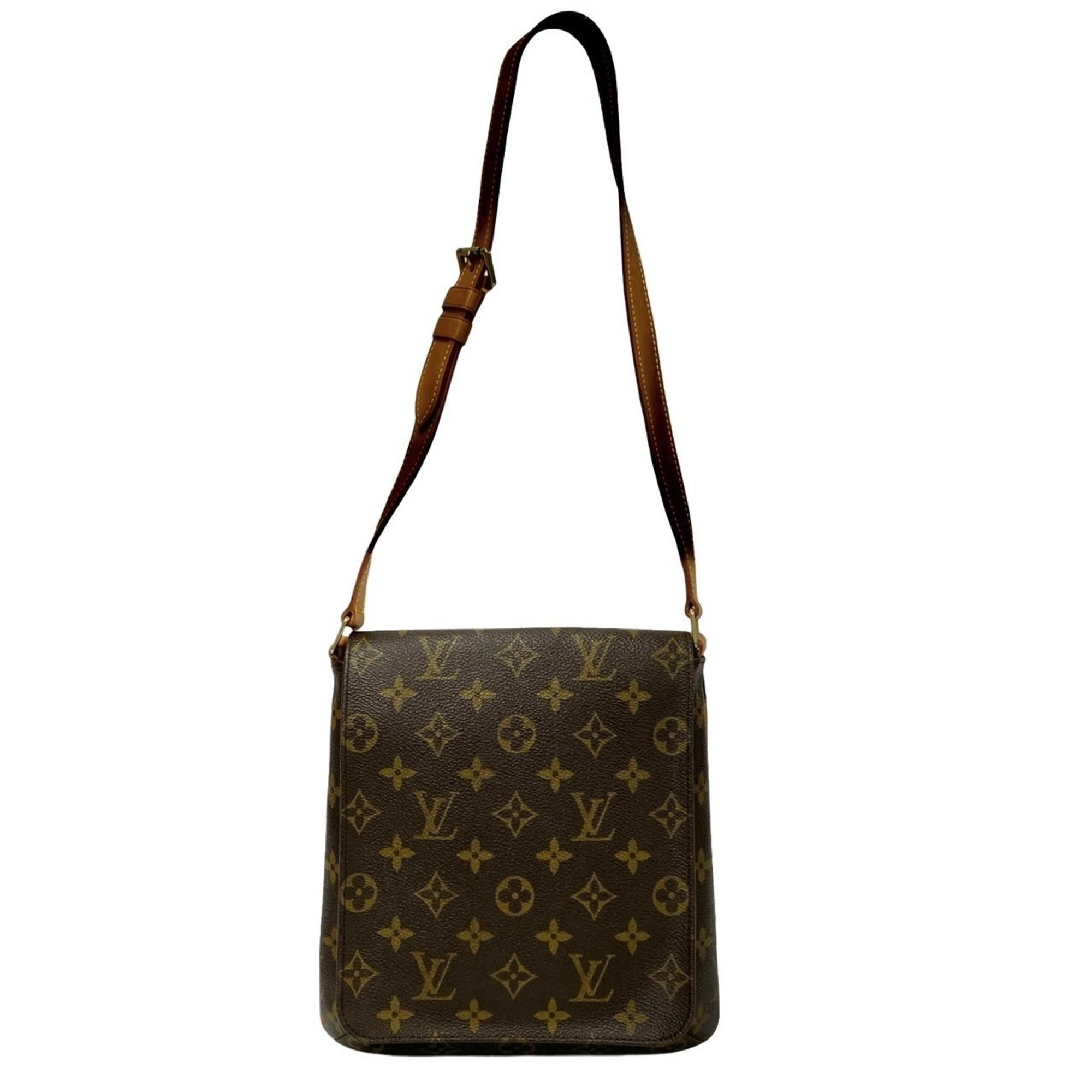 Louis Vuitton Brown Leather Pvc Pochette Shoulder Bag (Pre-Owned)
