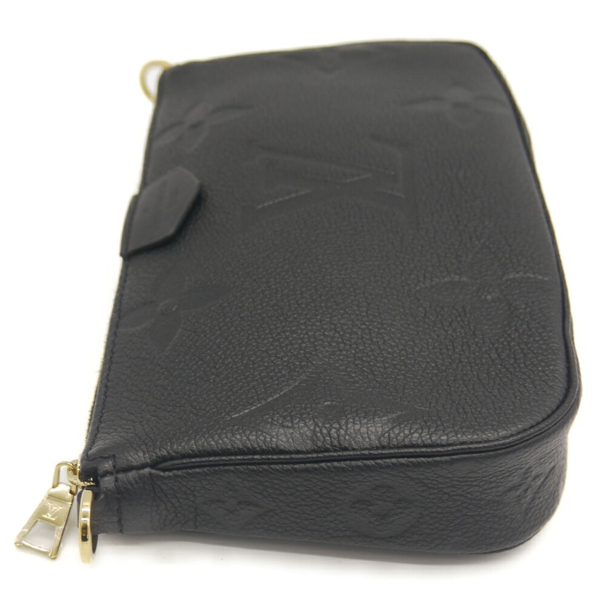 Louis Vuitton Black Noir Monogram Empreinte Pochette Shoulder Bag (Pre-Owned)