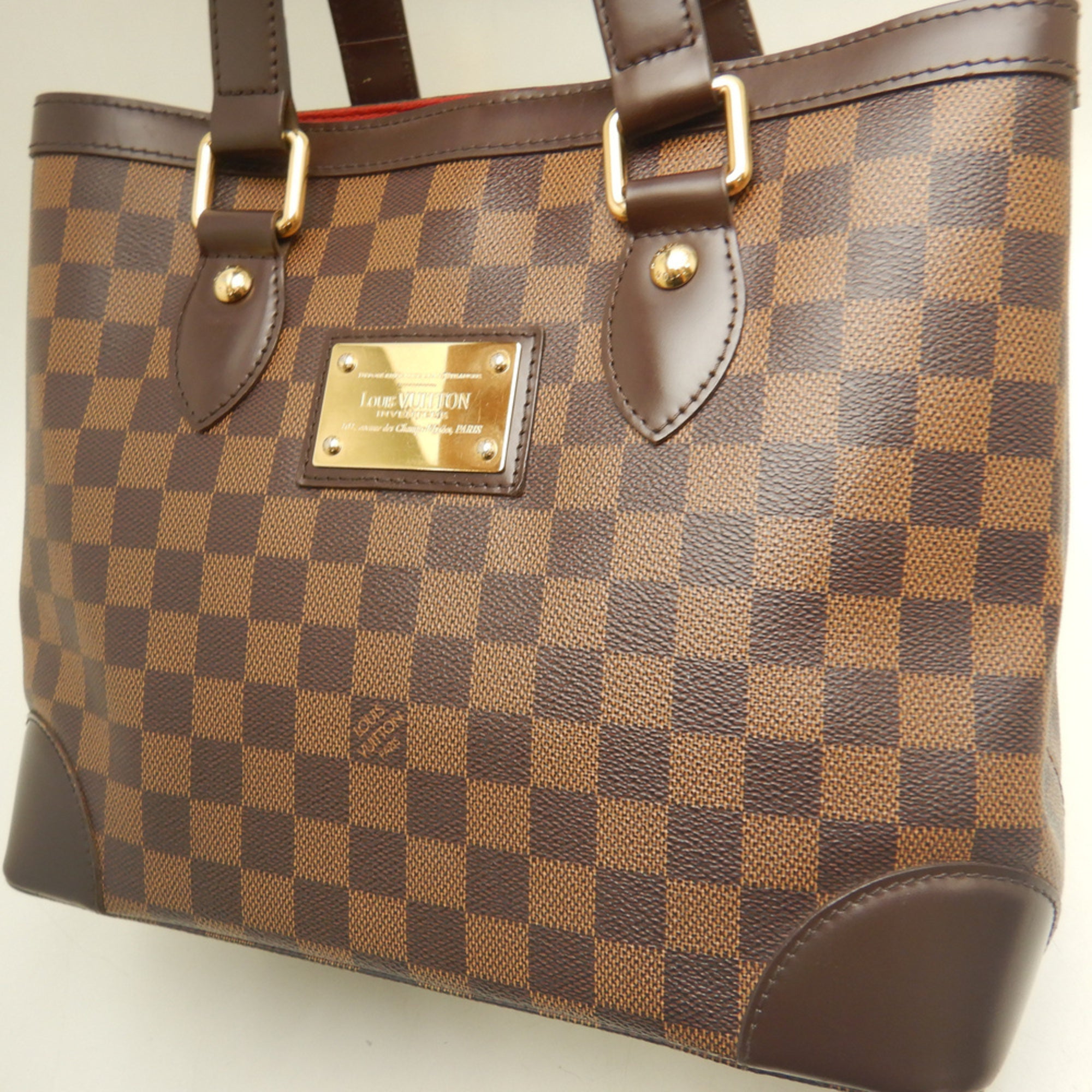 Louis Vuitton Brown Ebene Damier Canvas Tote Bag (Pre-Owned)