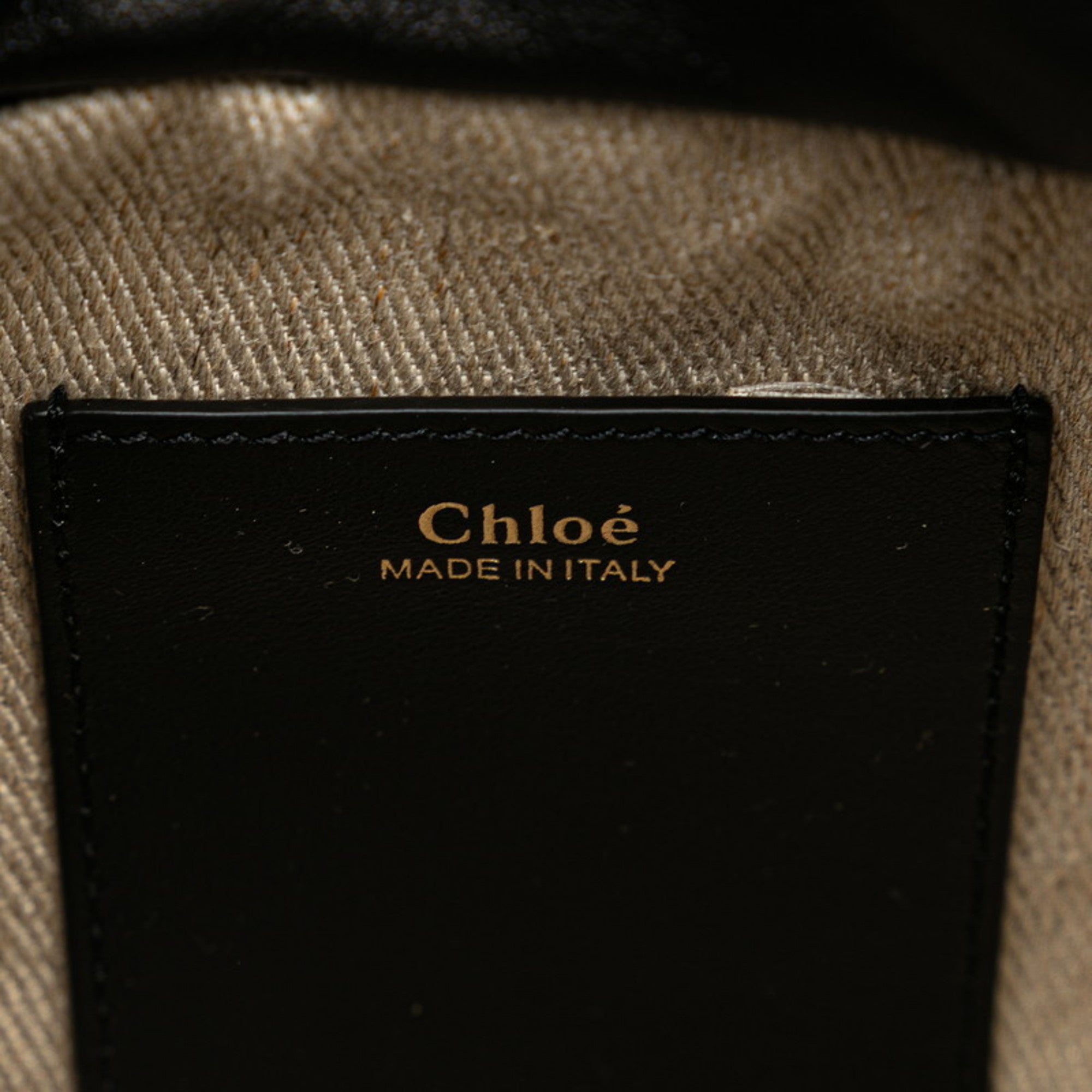 Chloé Black Leather Shoulder Bag (Pre-Owned)