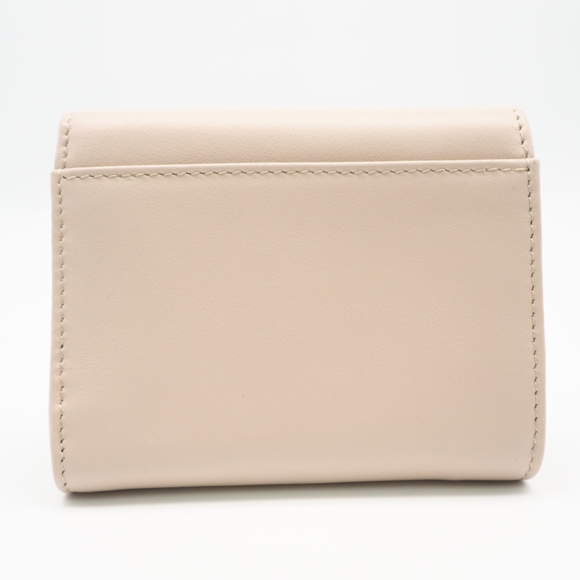 Prada Pink Leather Wallet (Tri-Fold) (Pre-Owned)