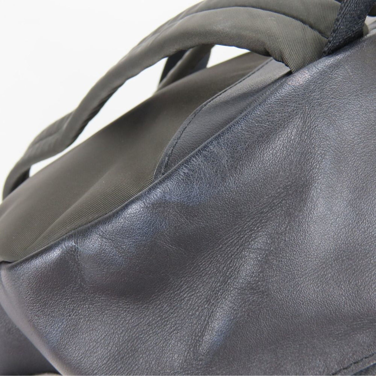 Coach Signature Black Dark Brown Pvc Leather Backpack (Pre-Owned)