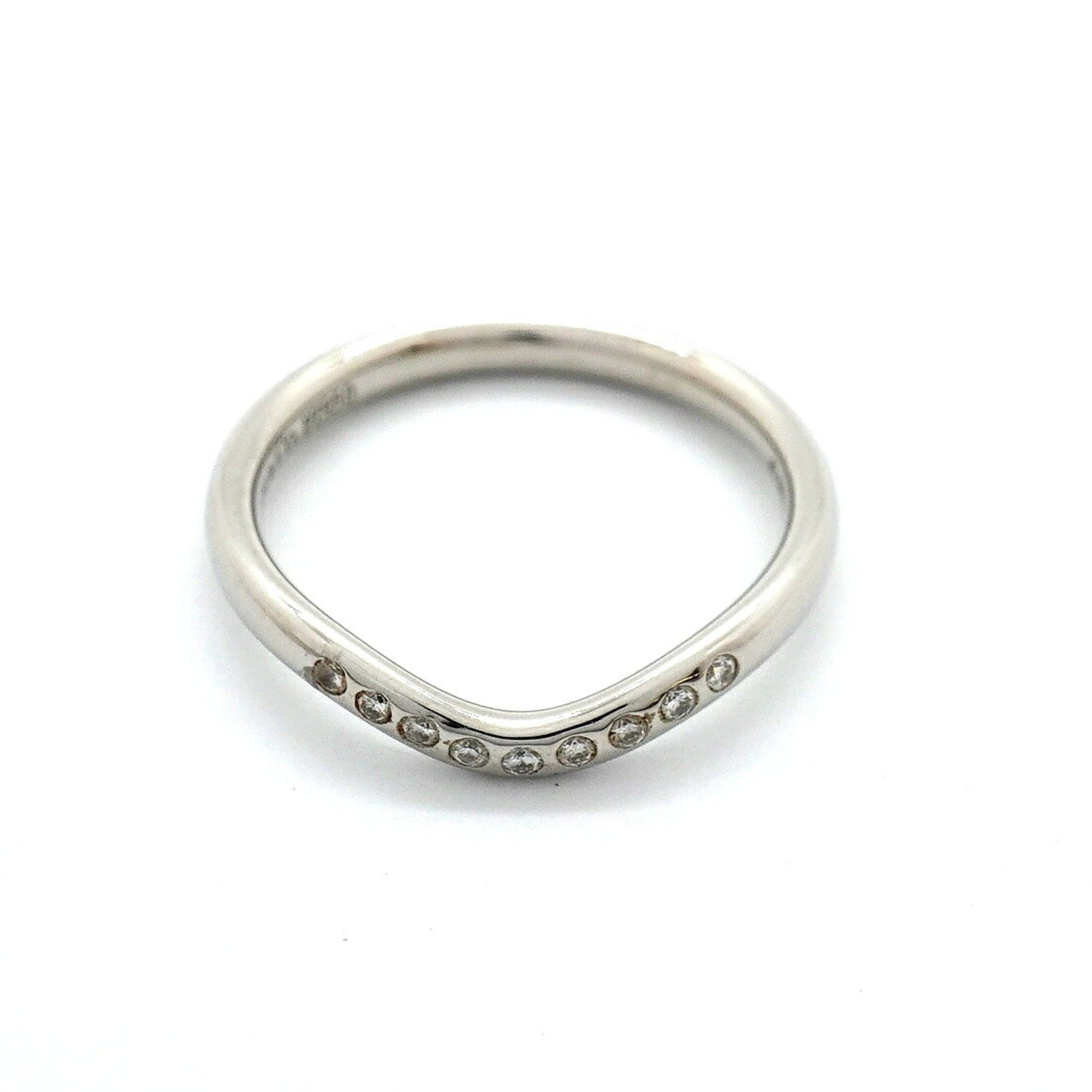 Tiffany Platinum 950 Band Ring (Pre-Owned)