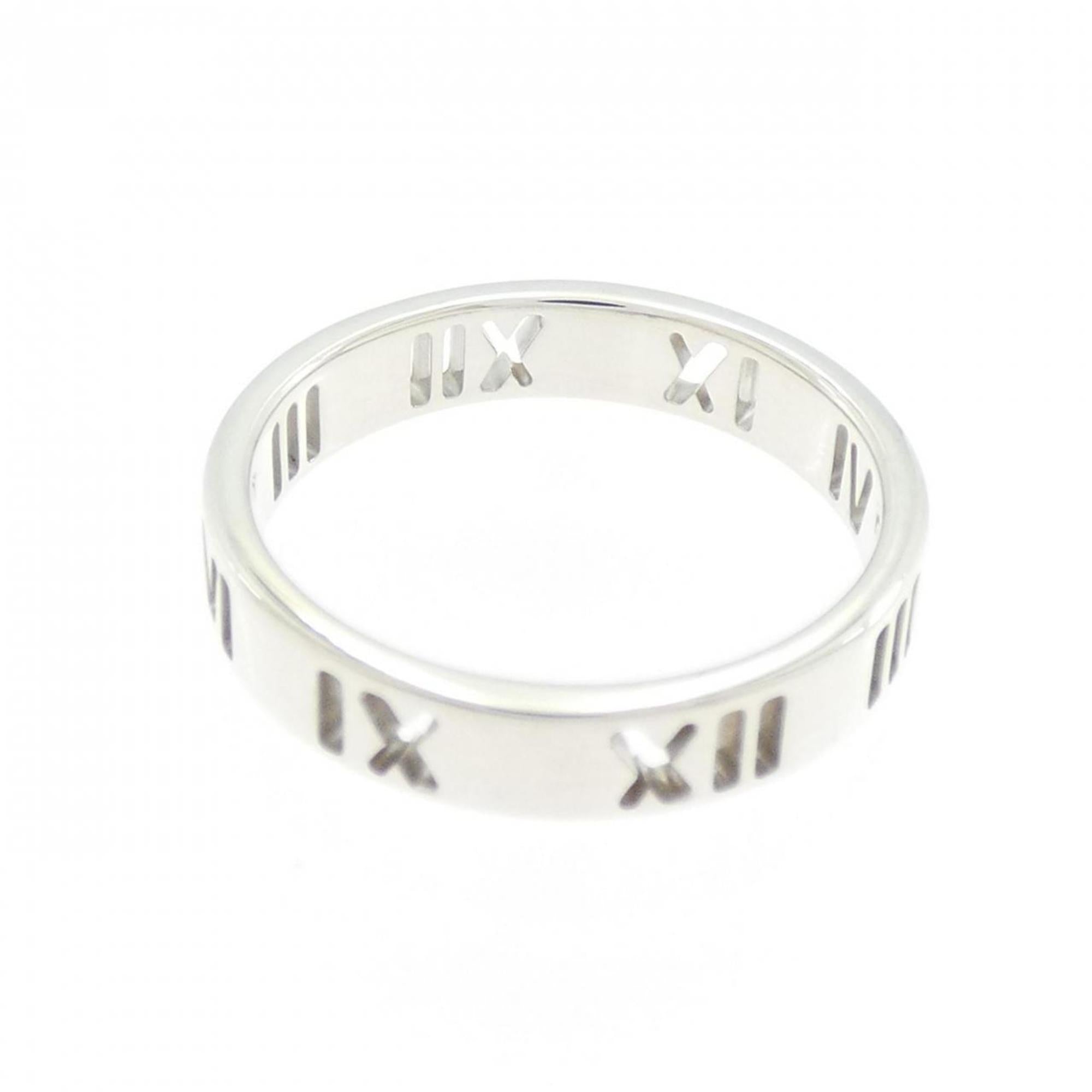 Tiffany Silver Silver 925 Band Ring (Pre-Owned)