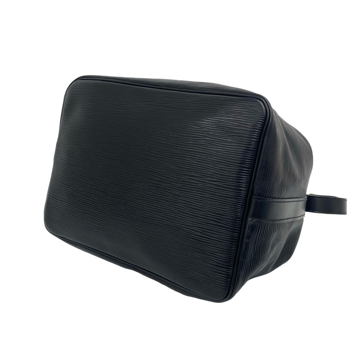 Louis Vuitton Black Leather Shoulder Bag (Pre-Owned)