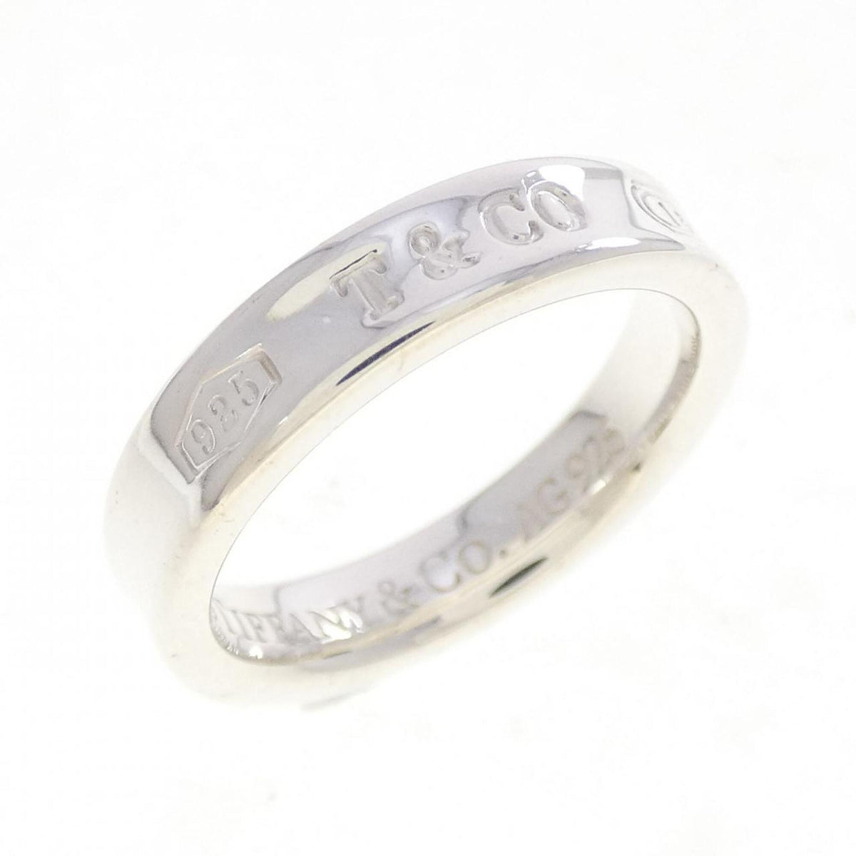 Tiffany Silver 925 Band Ring (Pre-Owned)
