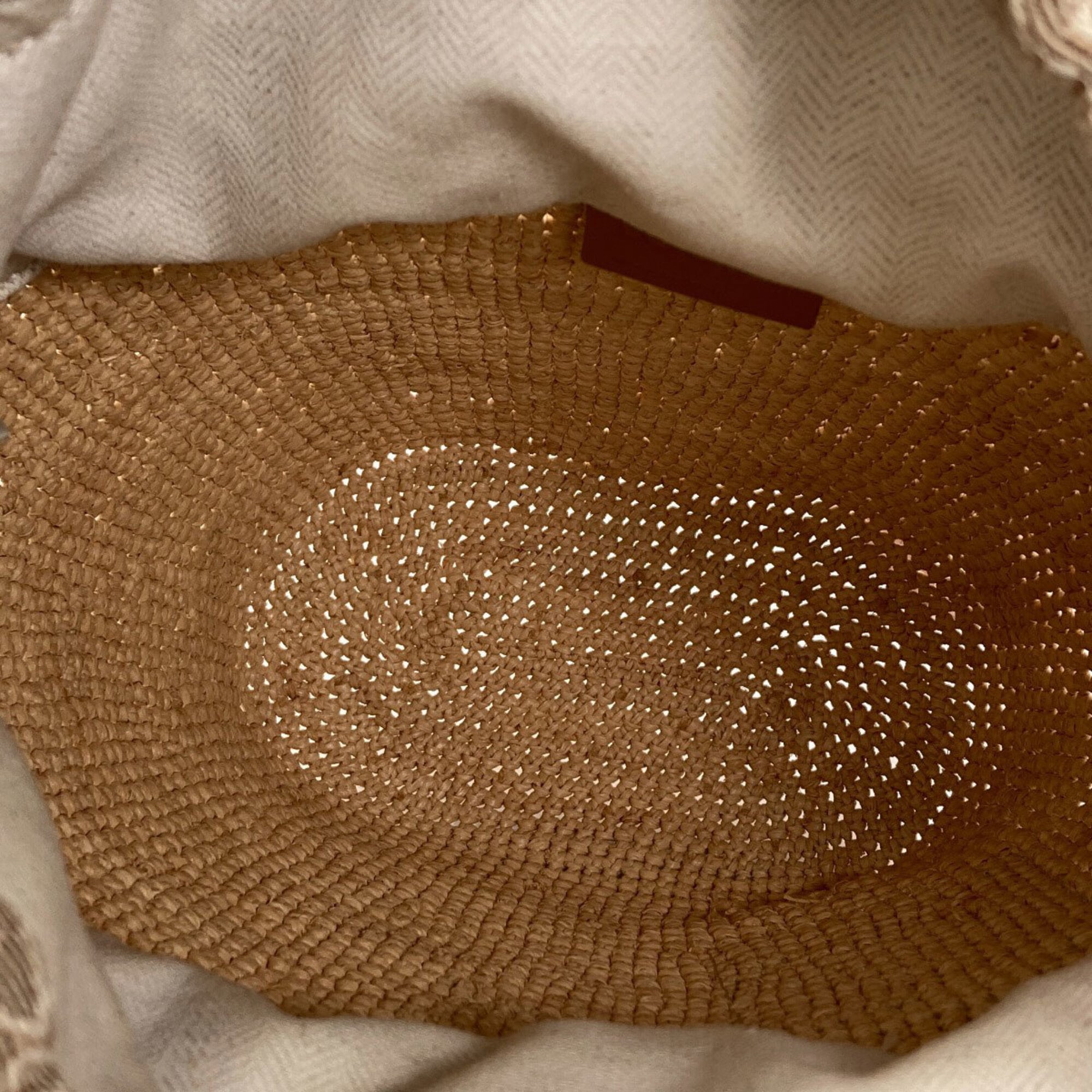 Loewe Brown Raffia Pochette Shoulder Bag (Pre-Owned)
